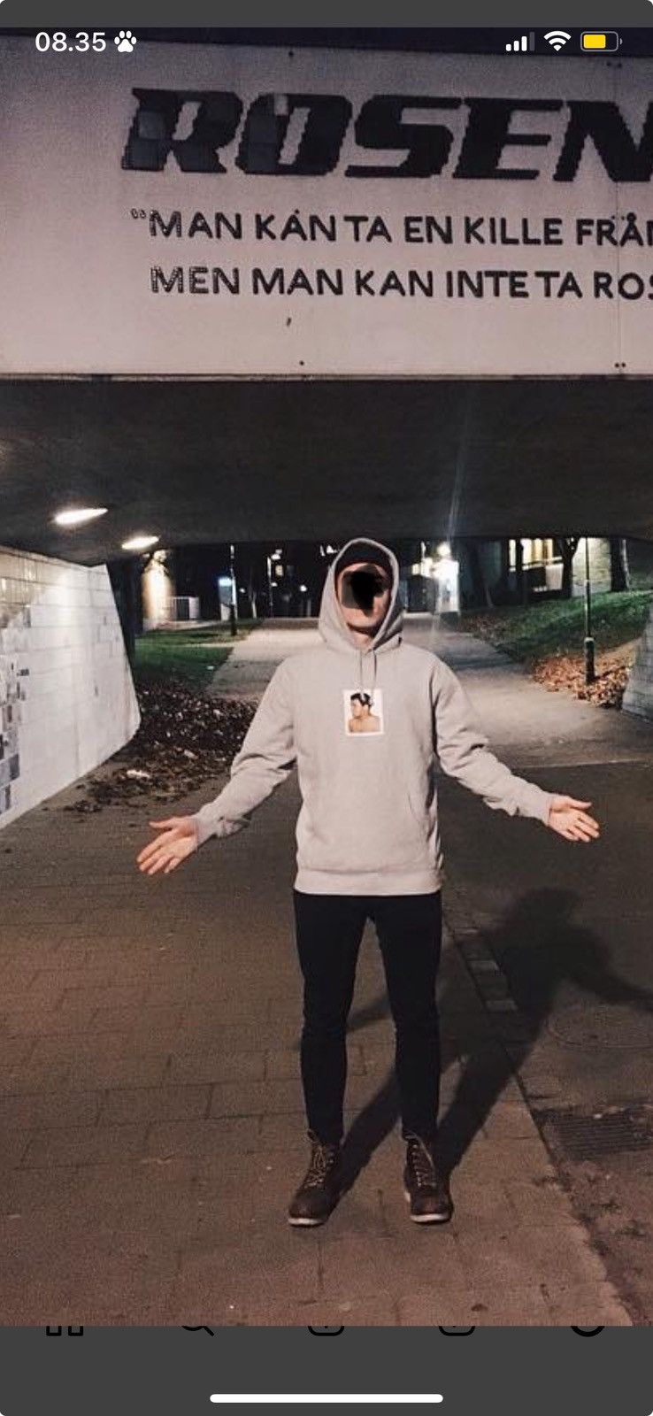 Supreme Suprême Andy Warhol Grey Hoodie Size US L / EU 52-54 / 3 - 6 Thumbnail