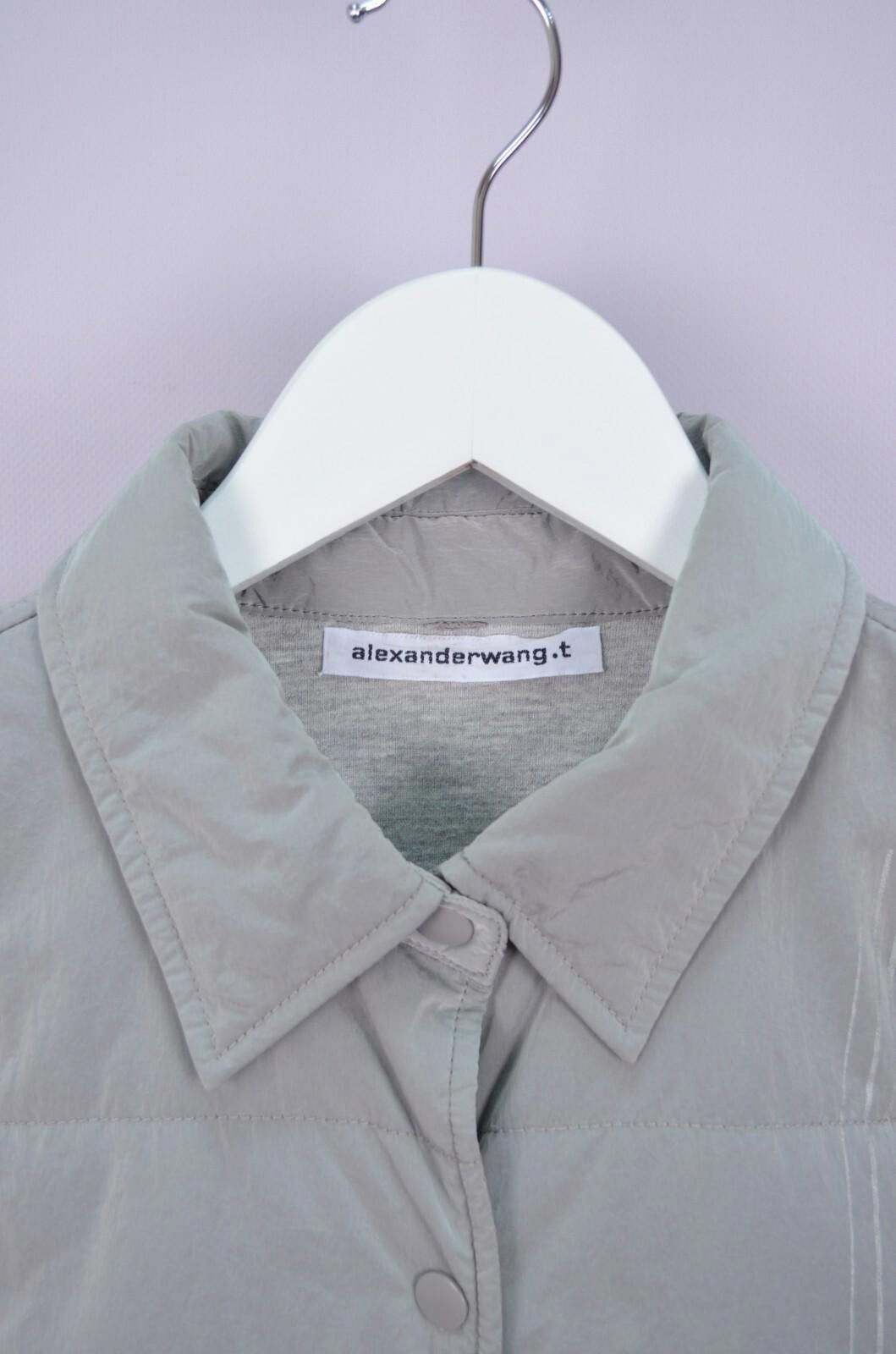 Alexander Wang T By Alexander Wang Reflective Puffer Womens Jacket Size 2/M Size M / US 6-8 / IT 42-44 - 7 Thumbnail