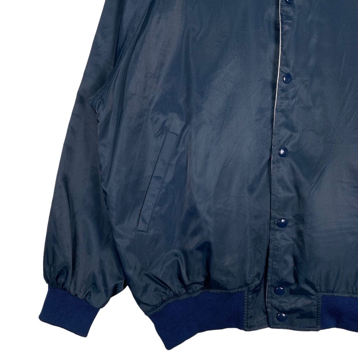 Japanese Brand JAPAN LEAGUE Big Logo Reversible Coach Jacket #0848-C38 Size US L / EU 52-54 / 3 - 5 Thumbnail