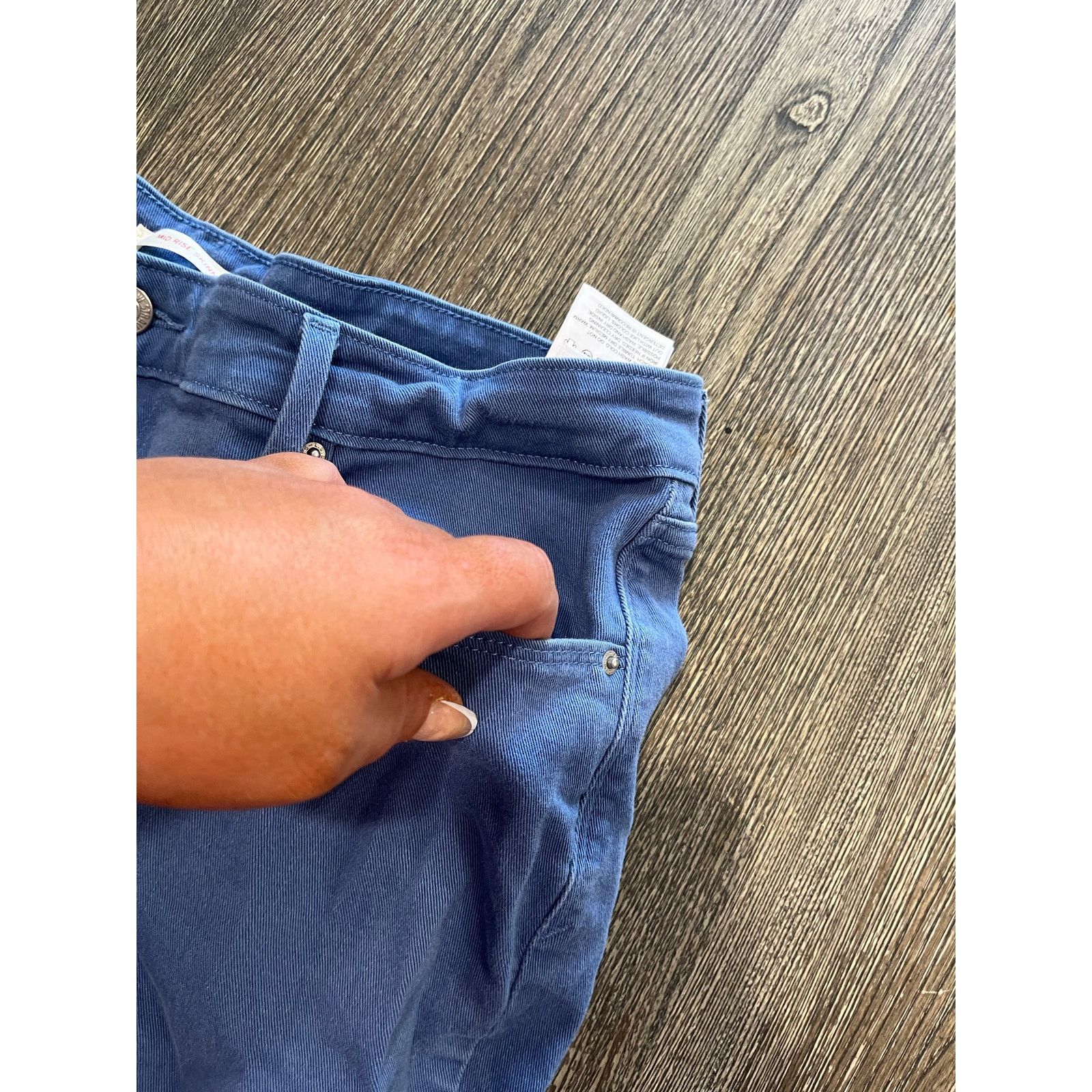 Levi's Levi Strauss Signature Mid Rise Skinny Jeans Blue Size 32 Size 32" / US 10 / IT 46 - 4 Thumbnail