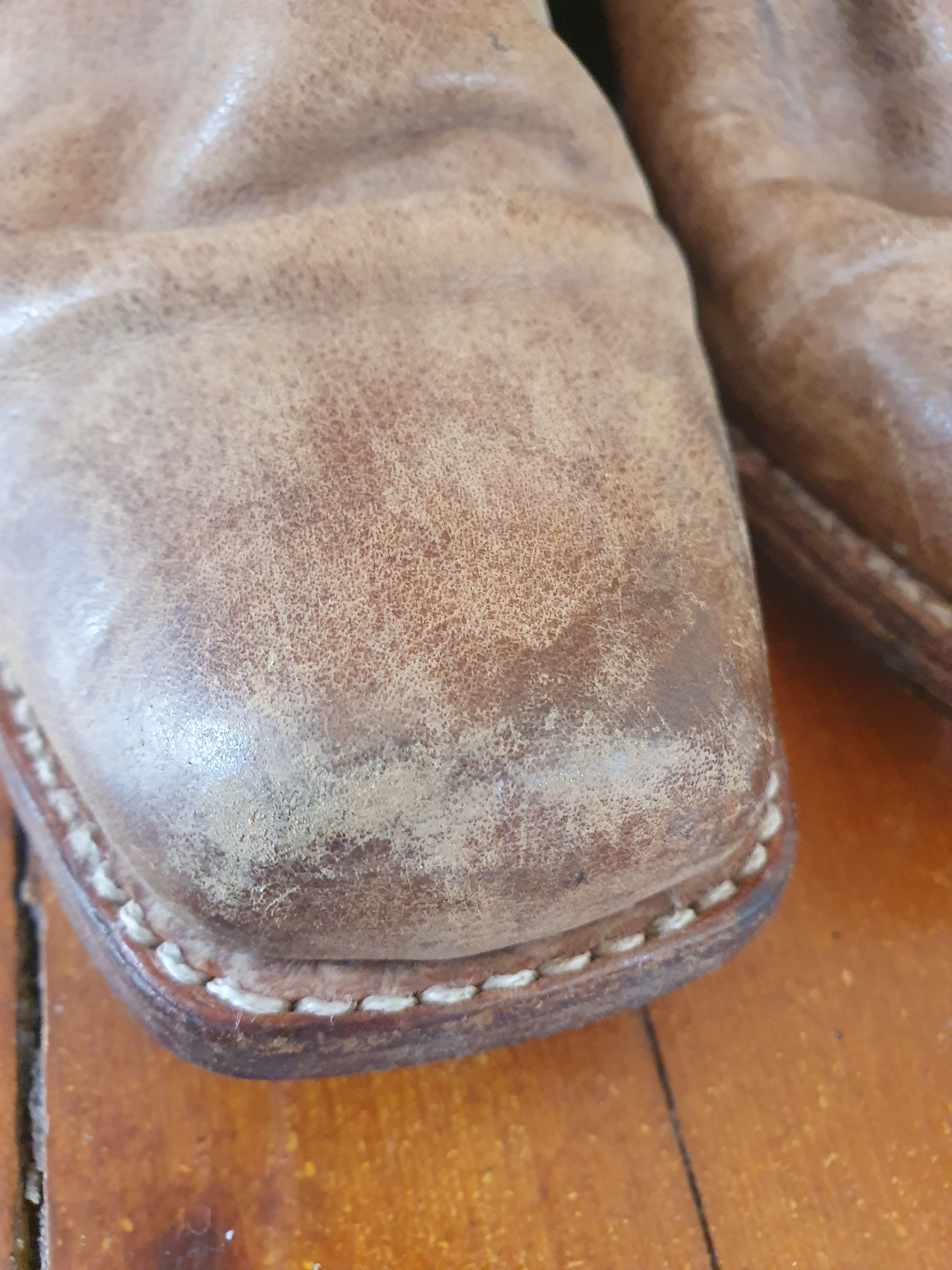 Sendra × Vintage Sendra Boots 8768 Square Ankle Leather Harness Biker Boots Size US 8 / IT 38 - 12 Thumbnail