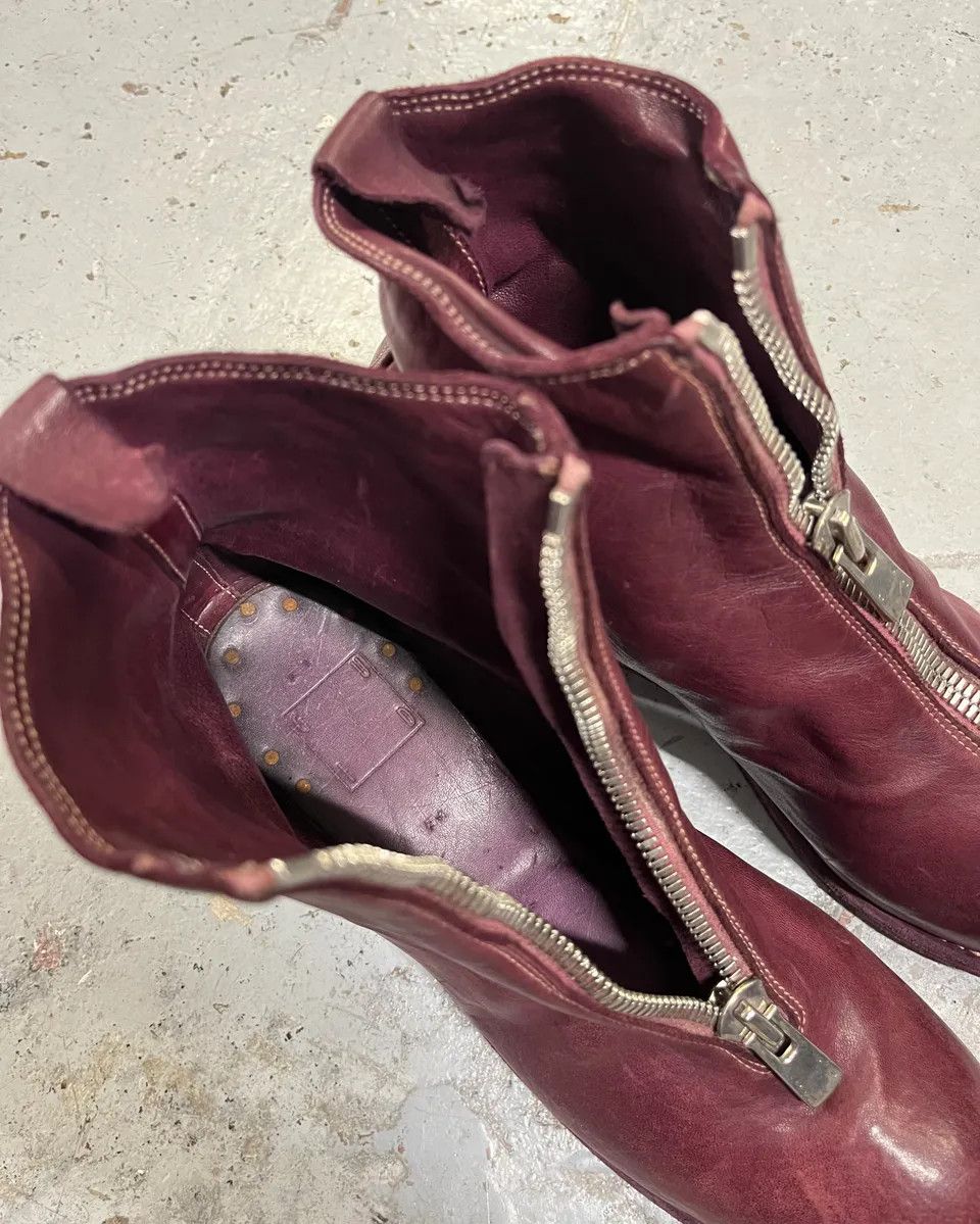 Guidi Guidi PL1 Bordeaux Horse Leather Boots Size US 10 / IT 40 - 6 Thumbnail