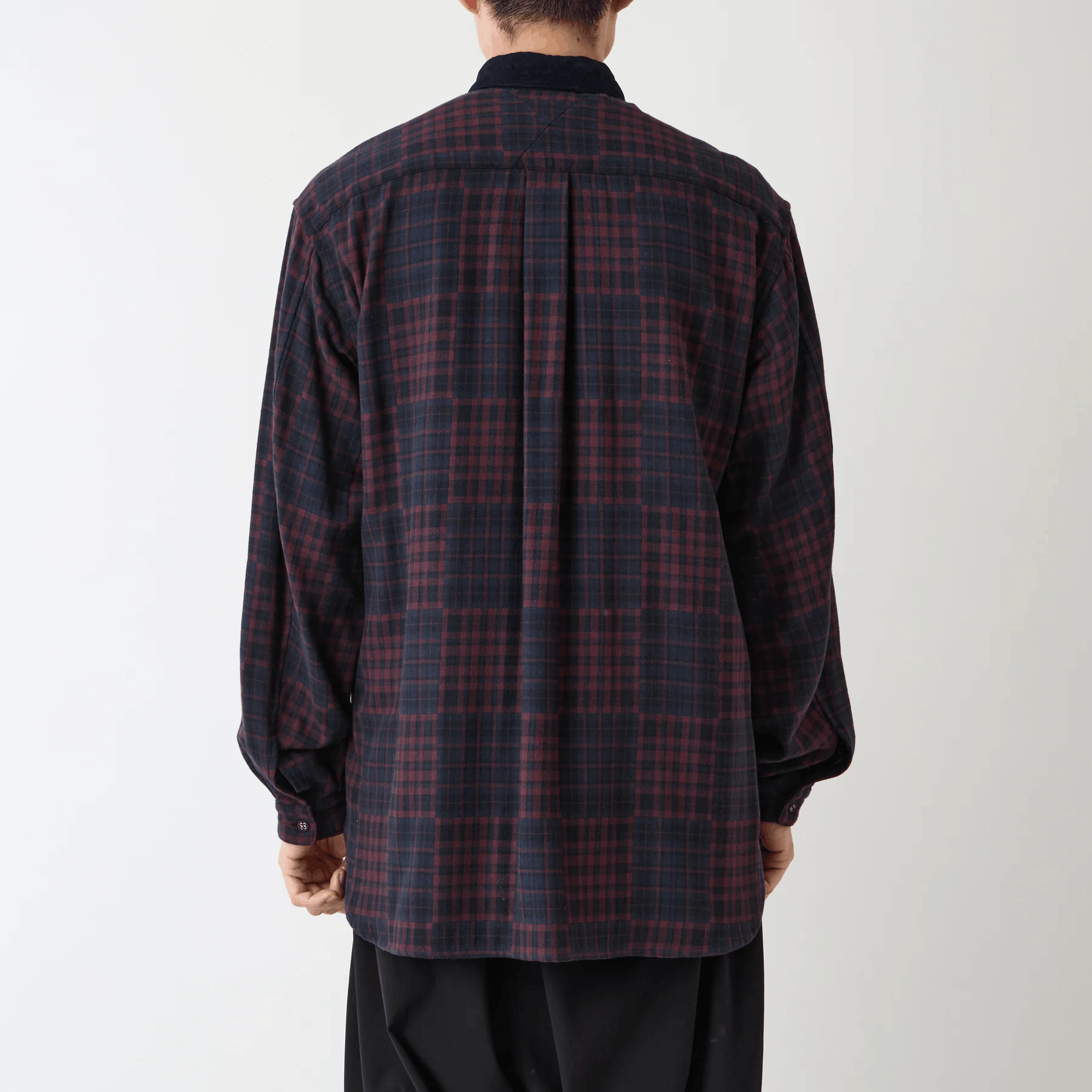 White Mountaineering Rare New WM Corduroy Collar Plaid Oversize shirt Size US S / EU 44-46 / 1 - 3 Thumbnail