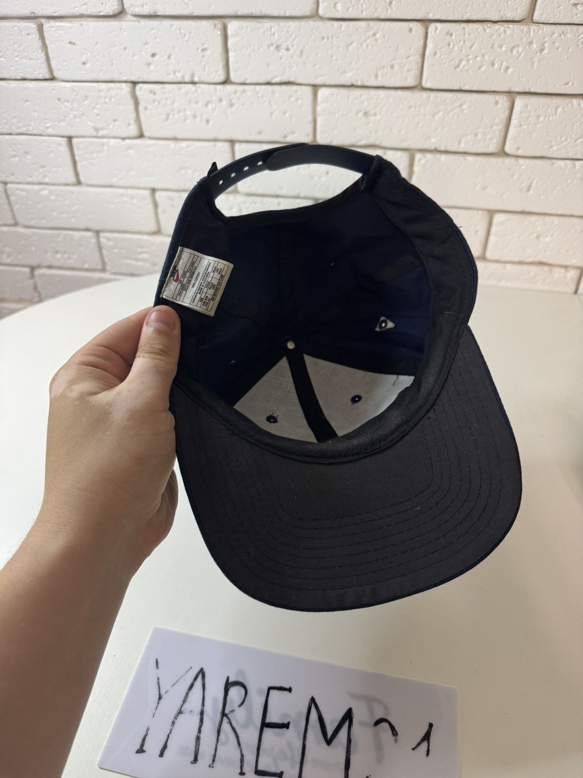 Vintage Nike vintage cap hat Size ONE SIZE - 4 Thumbnail