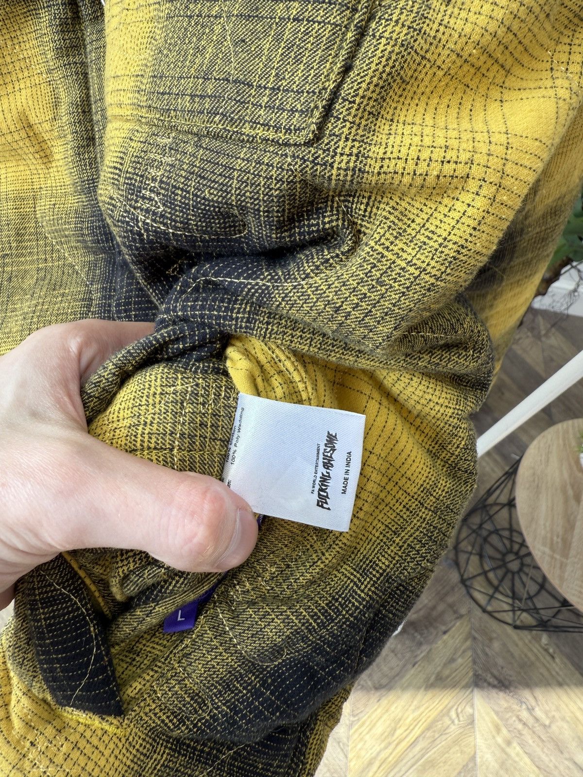 Fucking Awesome FuckingAwesome LIGHTWEIGHT REVERSIBLE FLANNEL JACKET Size US L / EU 52-54 / 3 - 8 Thumbnail