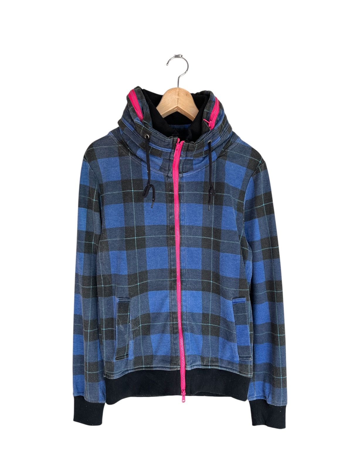 Japanese Brand × Takeo Kikuchi Japanese Brand Tkmixpice Plaid Tartan Jacket Size US S / EU 44-46 / 1 - 1 Thumbnail