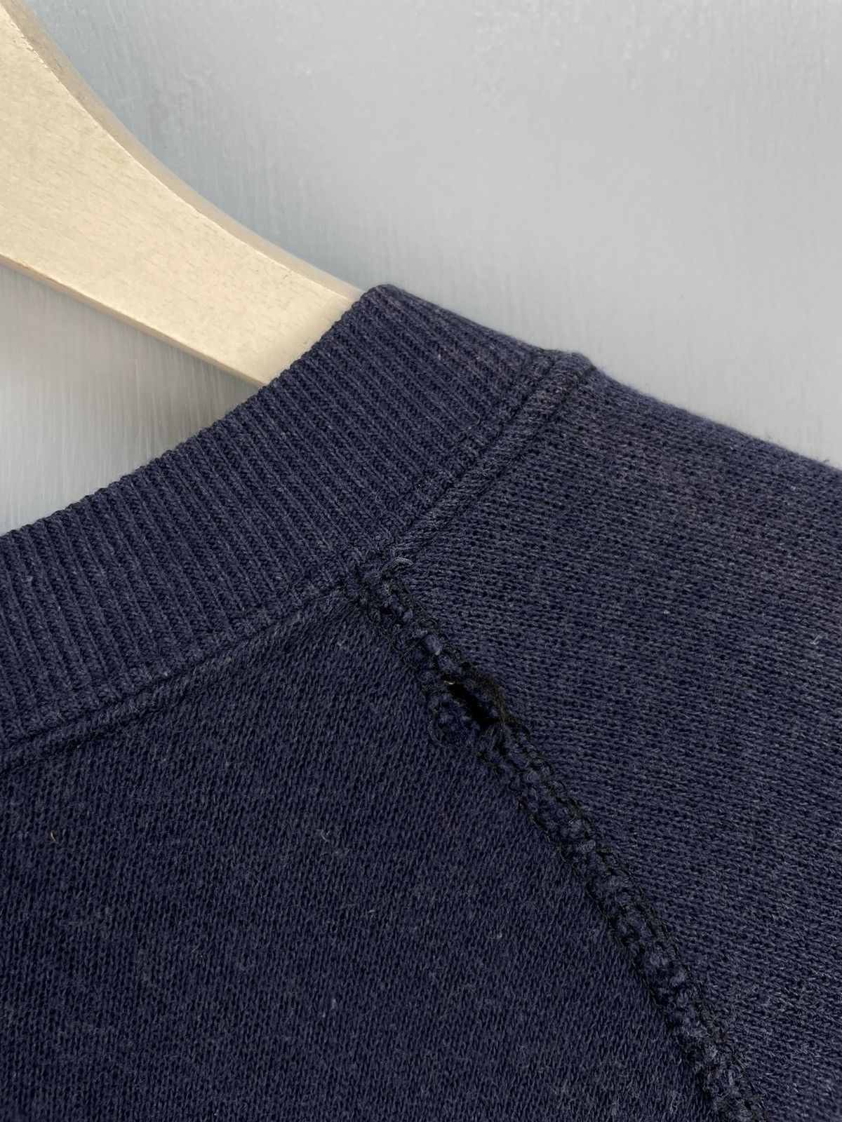 Vintage Vintage 70s NAVY sweatshirt Size US L / EU 52-54 / 3 - 6 Thumbnail