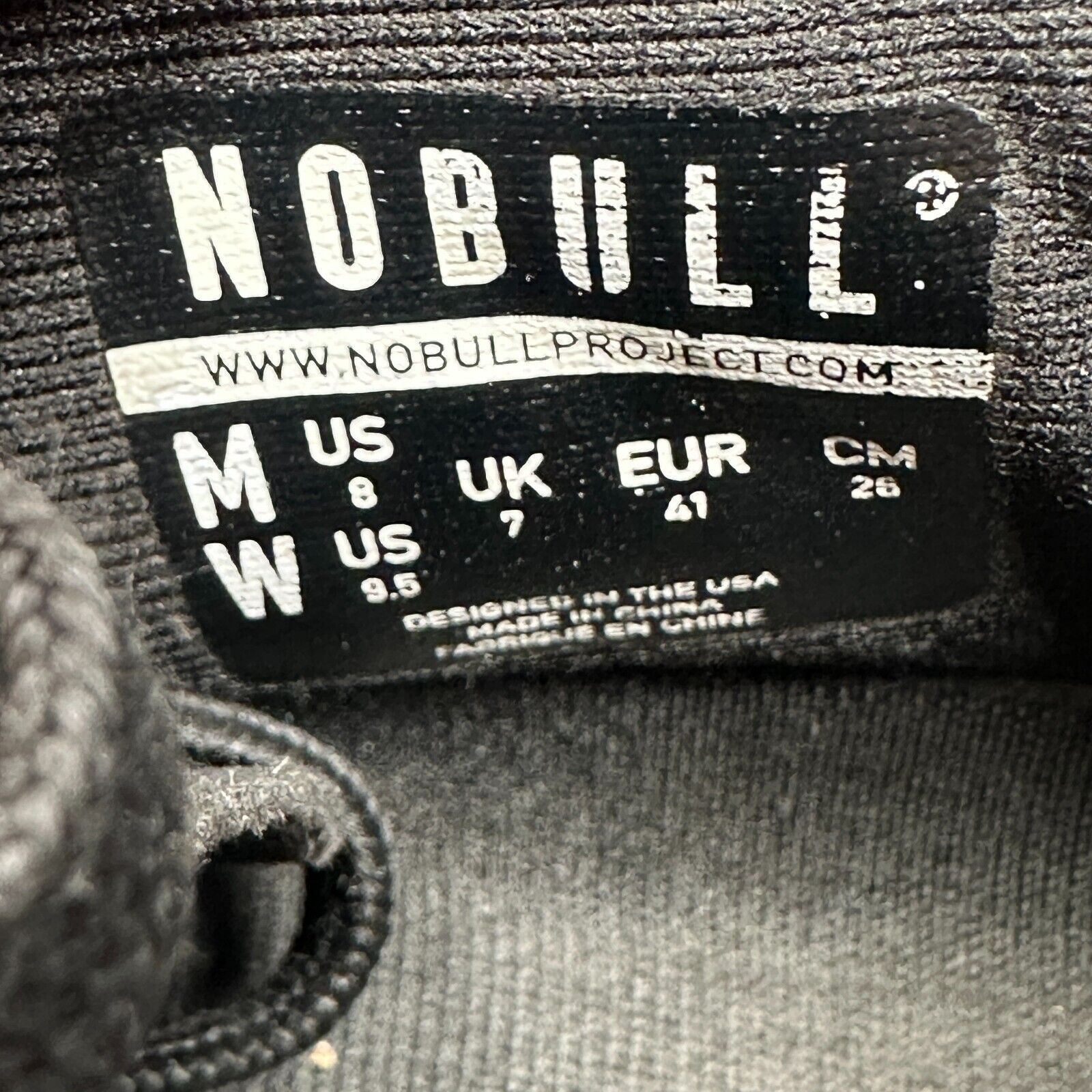 The Unbranded Brand NOBULL Trainers Running Shoes Men's 8 Women’s 9.5 Black Size US 8 / EU 41 - 7 Thumbnail
