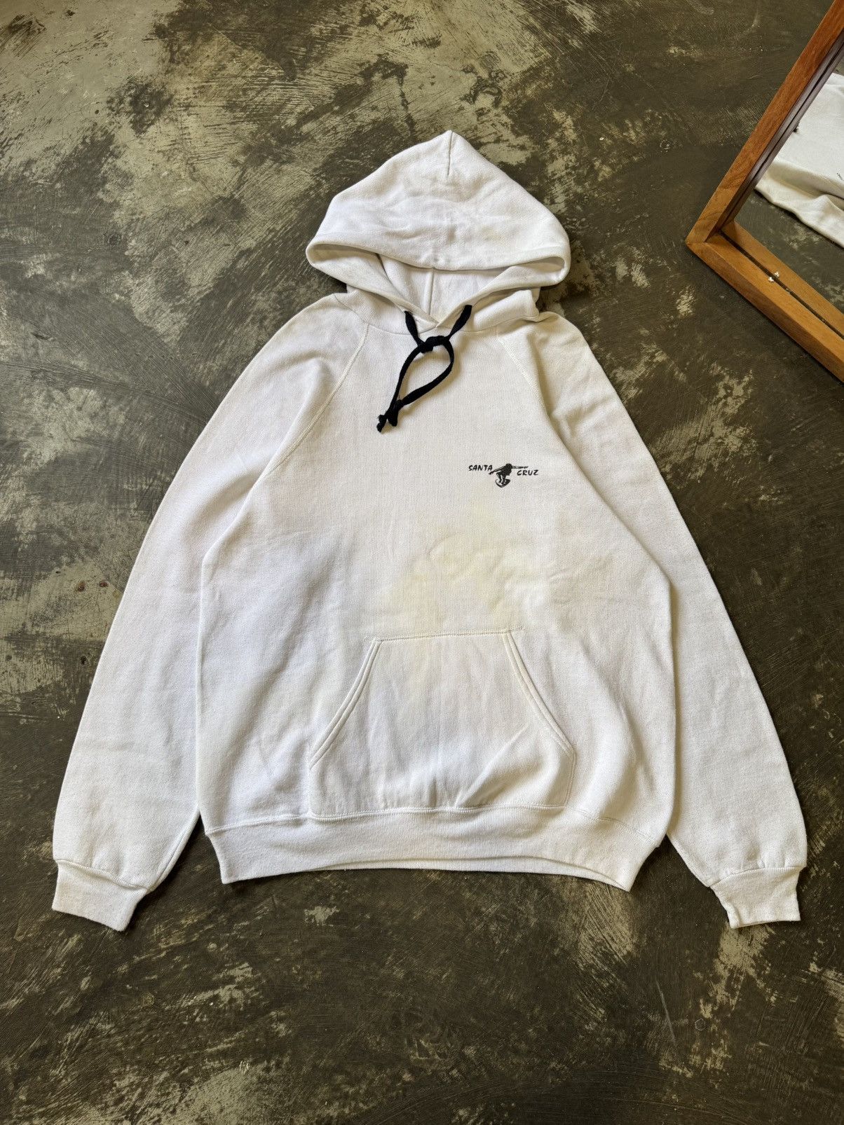 Santa Cruz Skateboards VINTAGE 80’S STEAMERS LANE SANTA CRUZ SKATEBOARDS HOODIE Size US XL / EU 56 / 4 - 4 Thumbnail