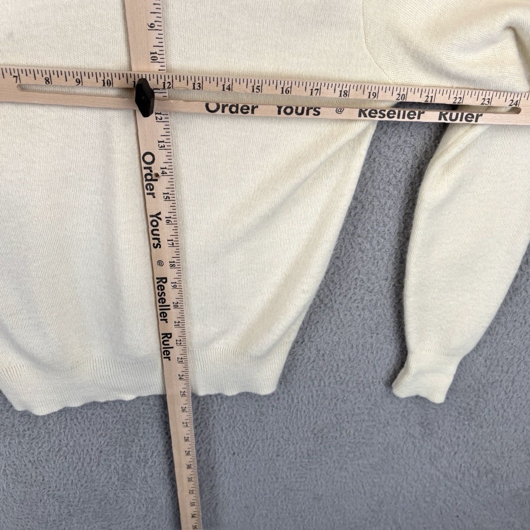 Vintage VINTAGE Pinnacle Embroidered Ivory Golf Sweater Mens Medium Pullover 80s United States Size US M / EU 48-50 / 2 - 7 Thumbnail