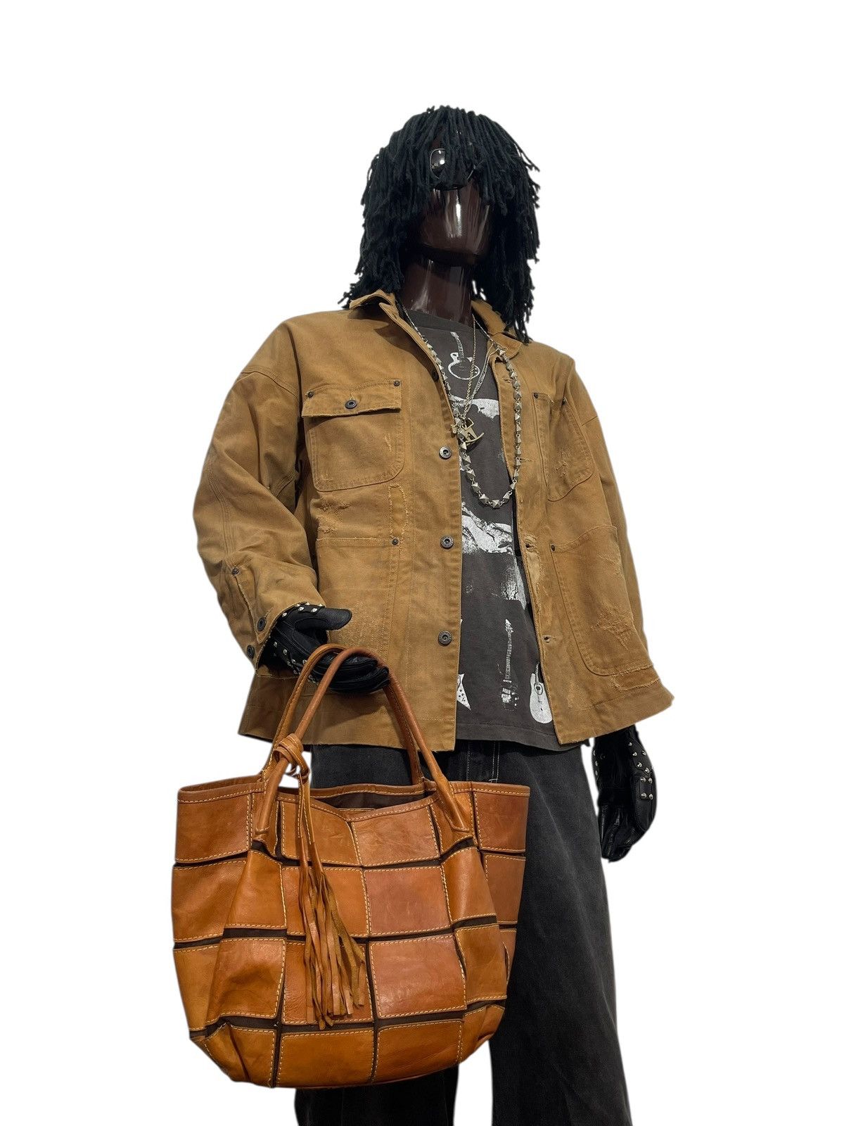 Genuine Leather Full Leather Peaks Peak Japan Tote Bag 6🟩 Size ONE SIZE - 2 Thumbnail