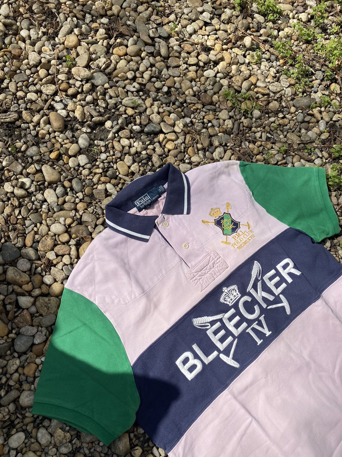 Polo Ralph Lauren × Vintage Polo Ralph Lauren Bleecker Embroidered Logo Y2K Polo T-Shirt Size US M / EU 48-50 / 2 - 4 Thumbnail
