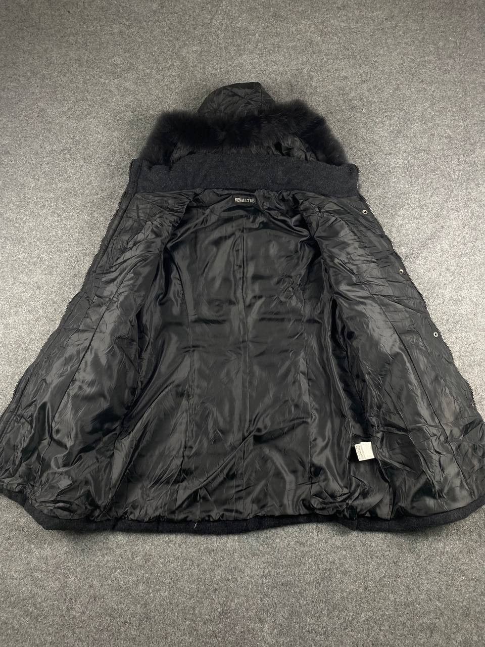 Japanese Brand renault bis japanese brand wool quilted jacket fox fur trim Size US L / EU 52-54 / 3 - 5 Thumbnail