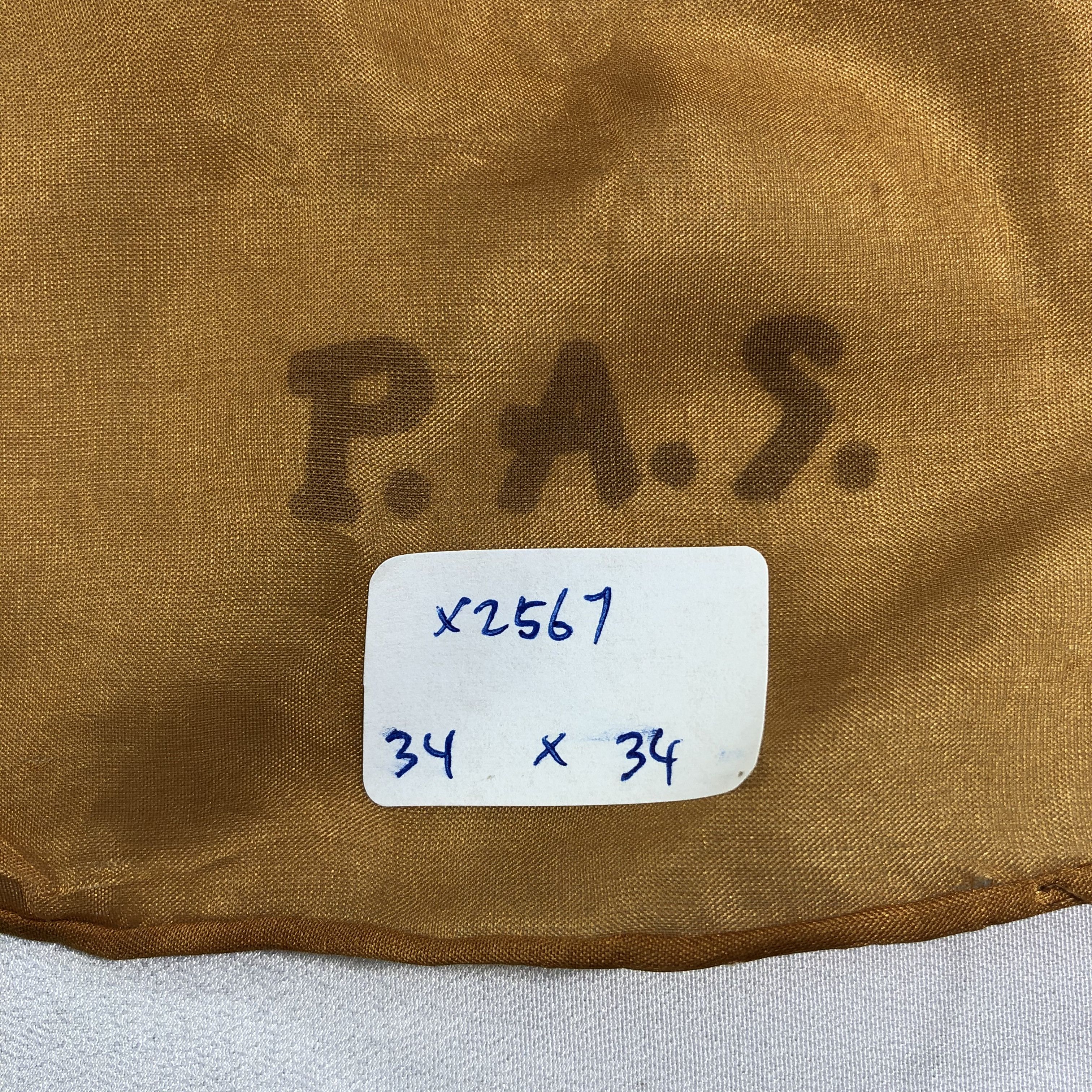 Vintage Vintage P.A.S Silk Scarf Size ONE SIZE - 8 Thumbnail