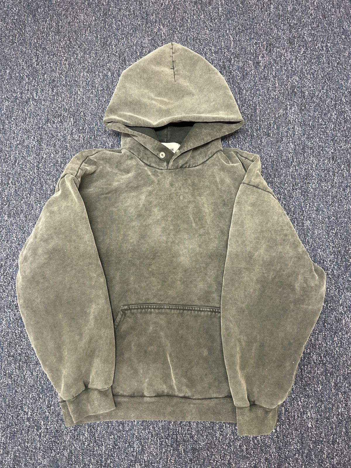Vuja De Vuja De Uneven Dye Snap Hoodie | Grailed