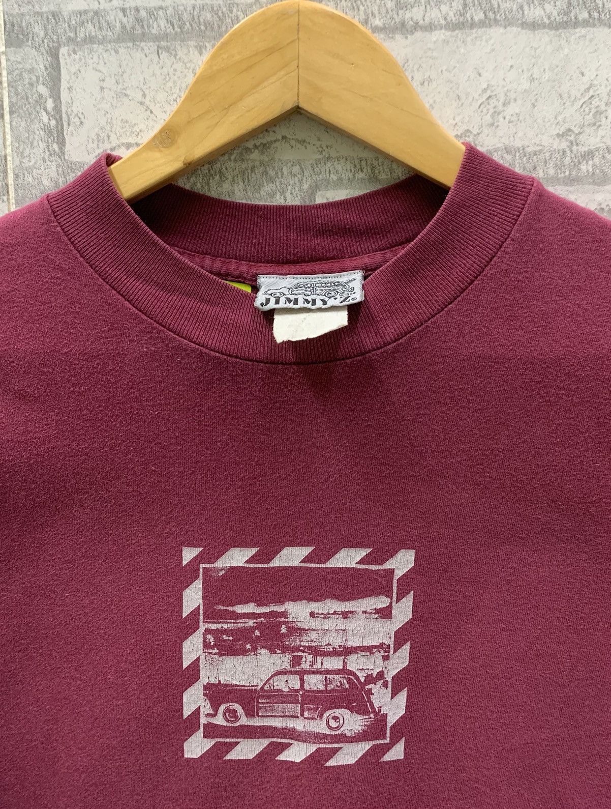 Vintage Vintage 90’s Jimmy’Z Surf Skateboards T-shirts Size US L / EU 52-54 / 3 - 11 Thumbnail
