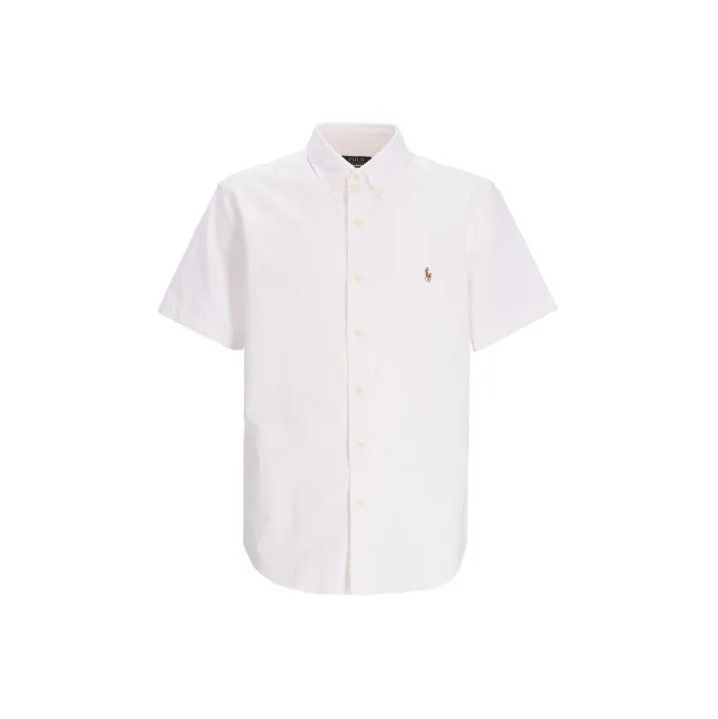 Polo Ralph Lauren Polo Ralph Lauren Solid Logo Embroidered Short-Sleeve Shirt Size US XS / EU 42 / 0 - 1 Thumbnail