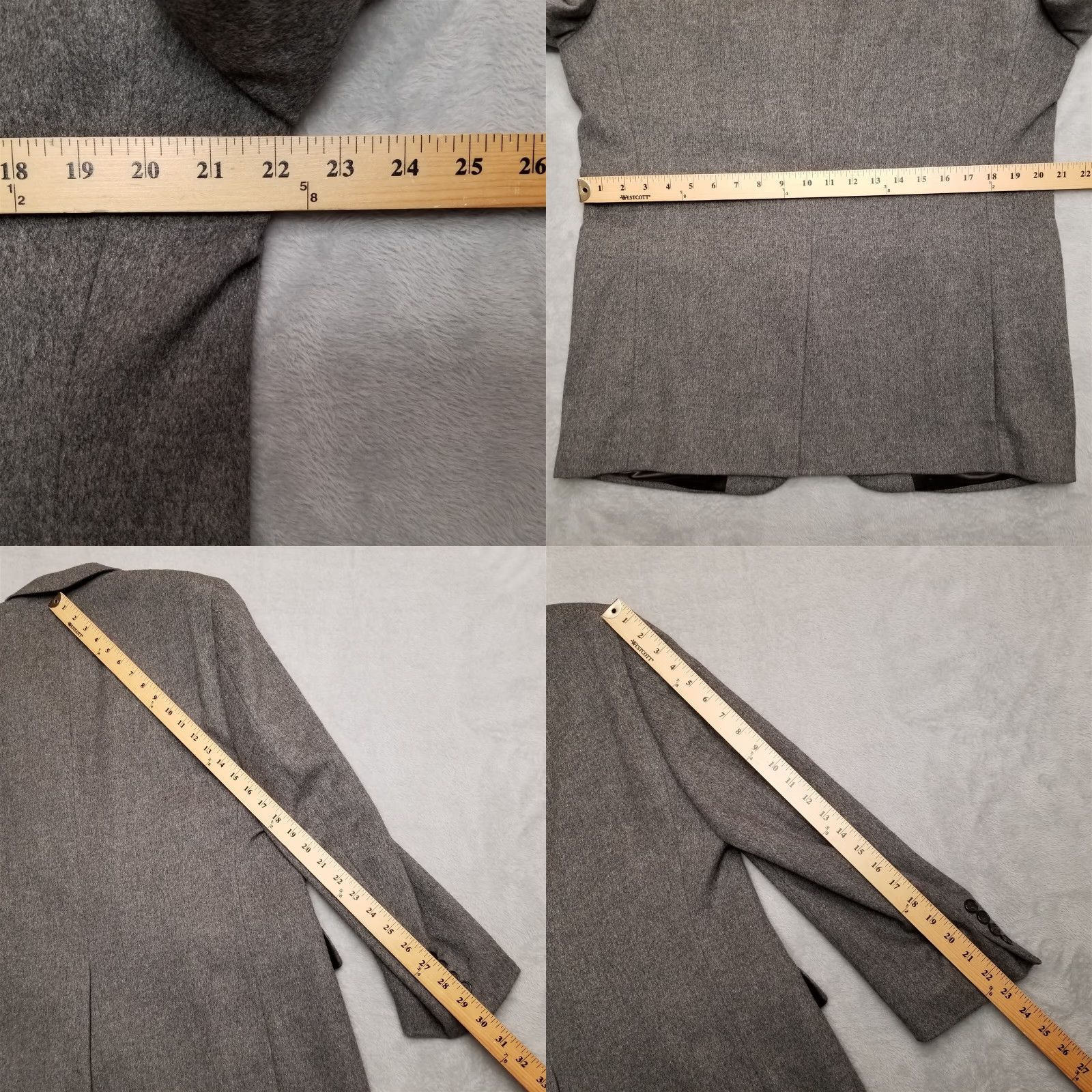 Camel VINTAGE Patrick James Blazer 40R Mens 40R Gray 100% Camel Hair Sport Jacket Casual Soft Size 40R - 9 Thumbnail