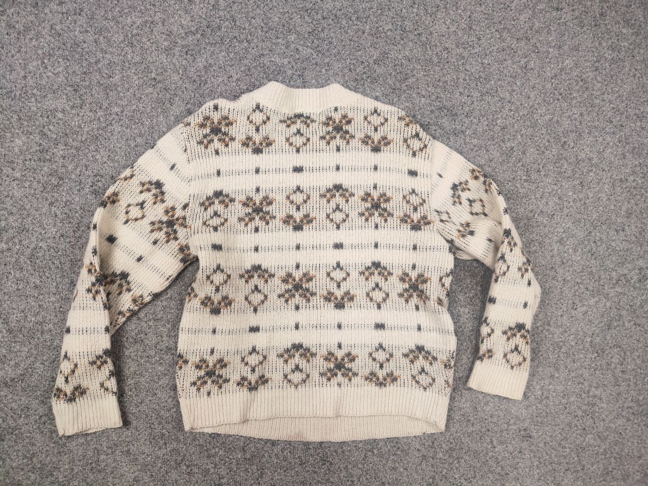 Arrow Arrow Vintage 70's Wool blend Pattern Knit Sweater USA Made Size US S / EU 44-46 / 1 - 12 Thumbnail