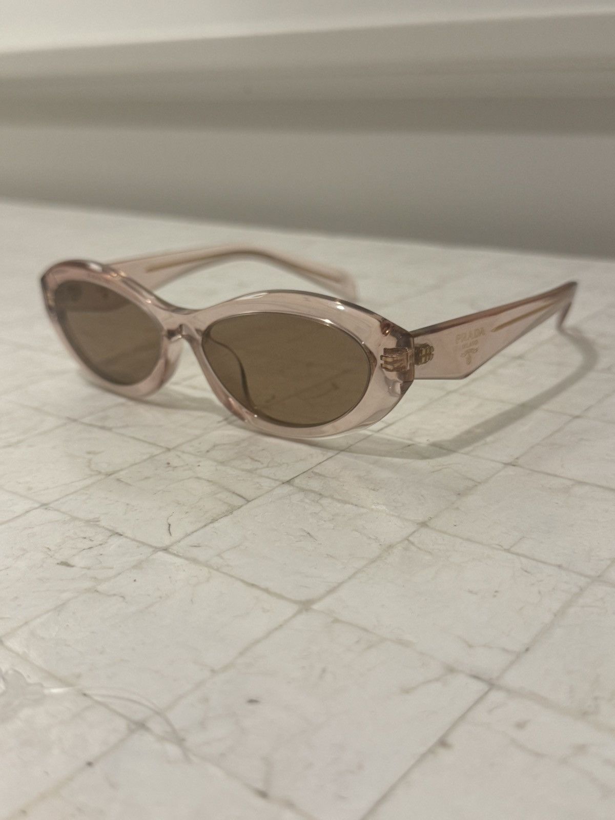 Prada Prada symbole mahogany sunglasses Size ONE SIZE - 1 Thumbnail