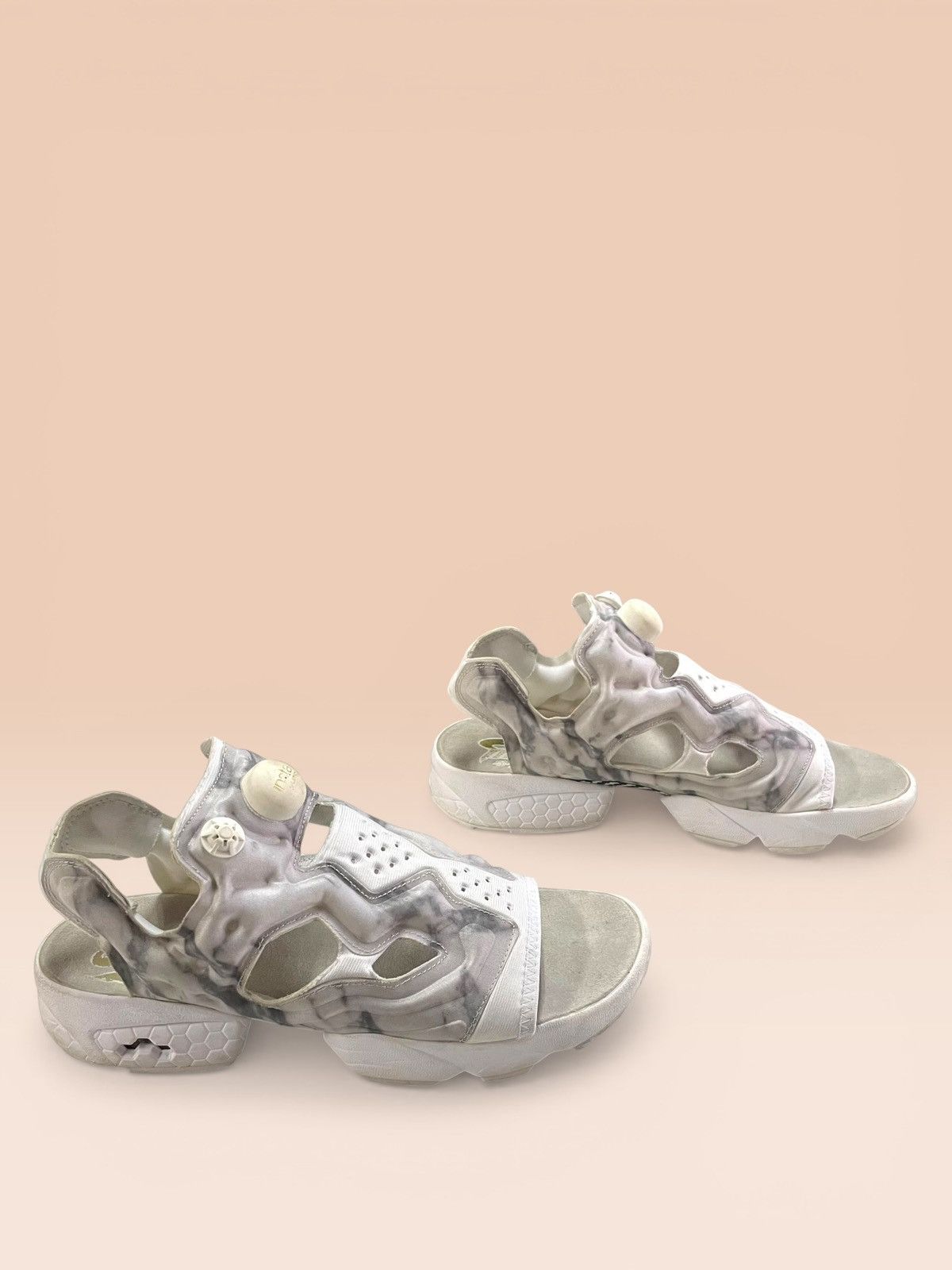 Reebok Reebok InstaPump Fury Sandal "Steel Grey" Size US 9.5 / EU 42-43 - 4 Thumbnail