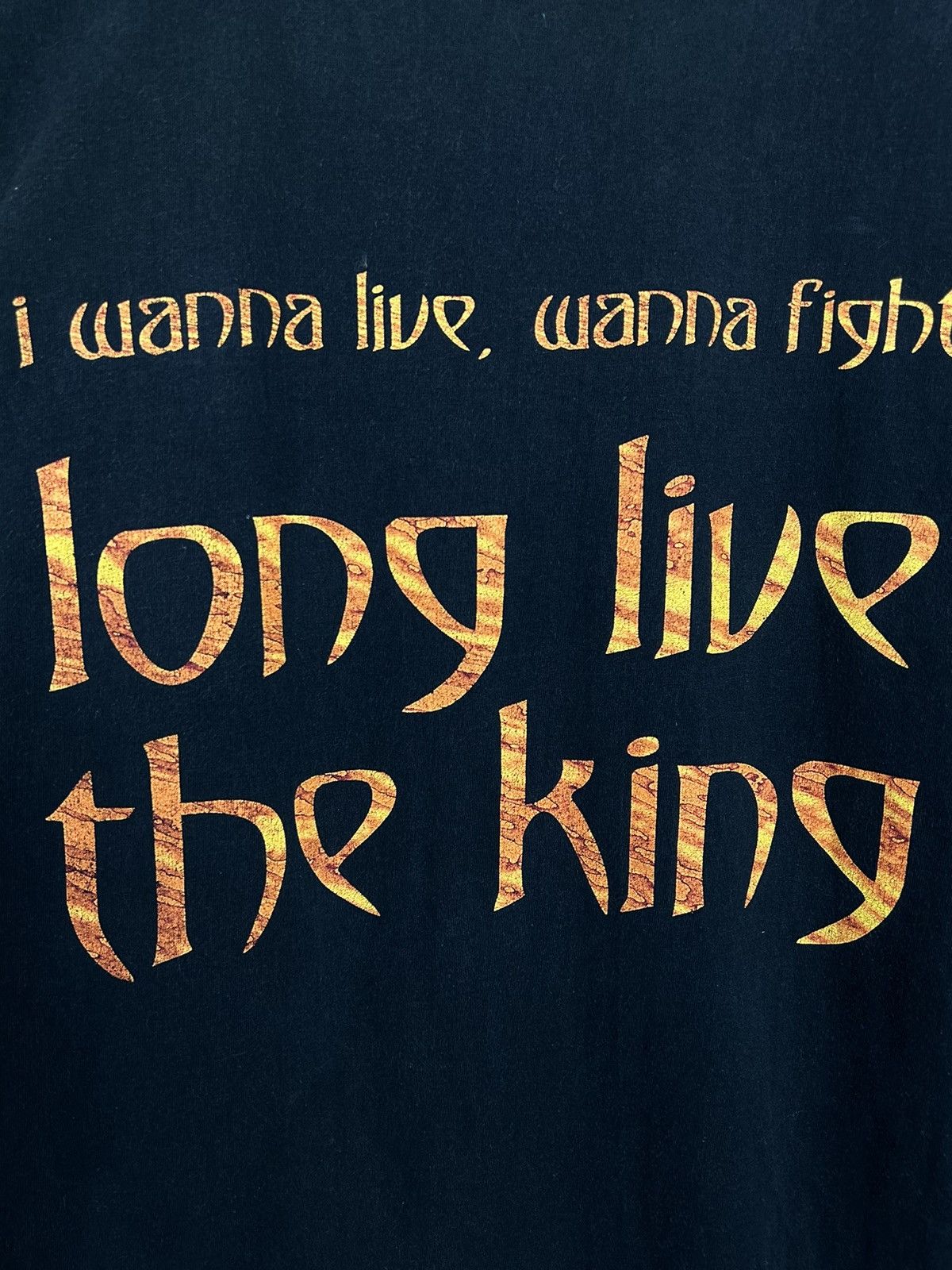 Band Tees Vintage Narnia 1998 Long Live The King Long Sleeve T-Shirt Size US XL / EU 56 / 4 - 7 Thumbnail