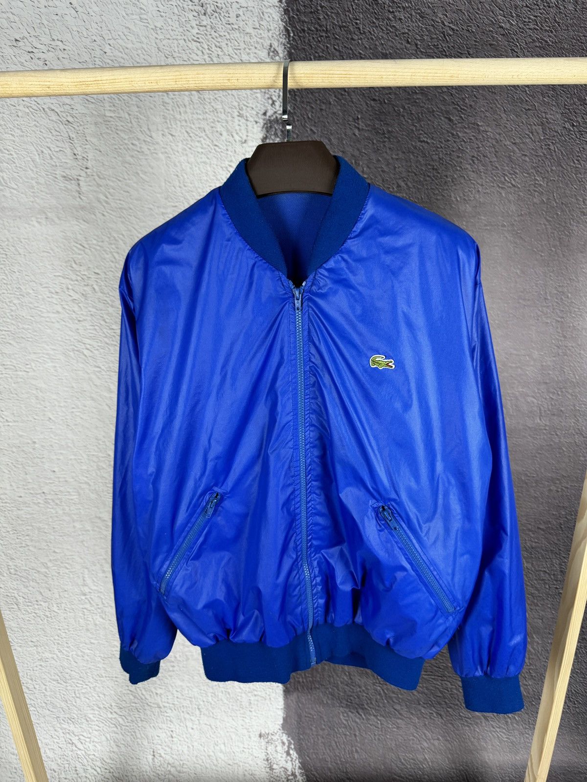 Lacoste × Vintage Chemise Lacoste vintage 90s Venus rare bomber jacket Size US L / EU 52-54 / 3 - 1 Thumbnail