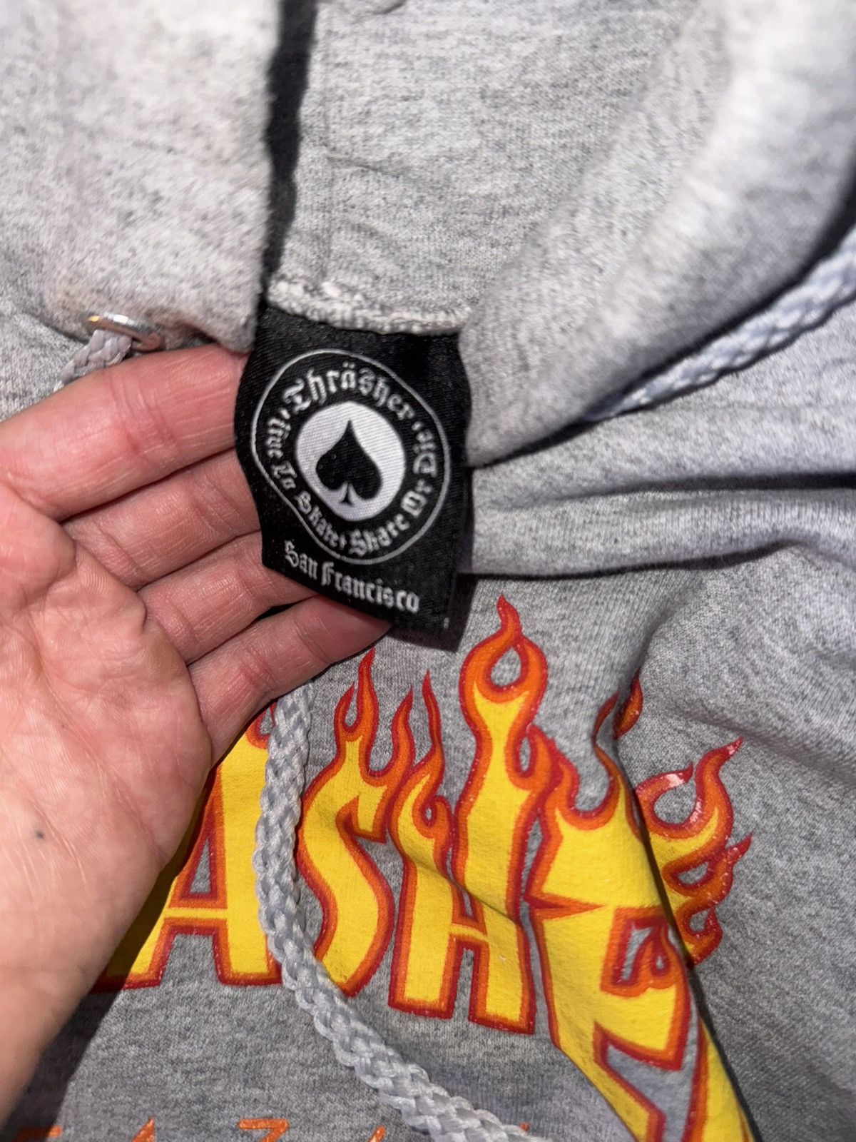 Thrasher OG trasher hoodie Size US S / EU 44-46 / 1 - 2 Thumbnail