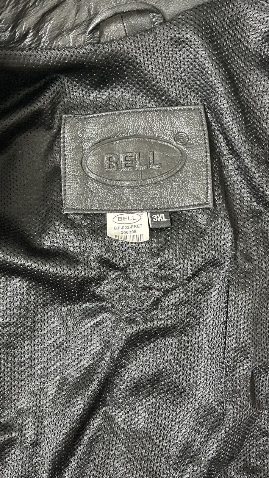 Other BELL GENUINE LEATHER BIKER JACKET Size US XXL / EU 58 / 5 - 4 Thumbnail