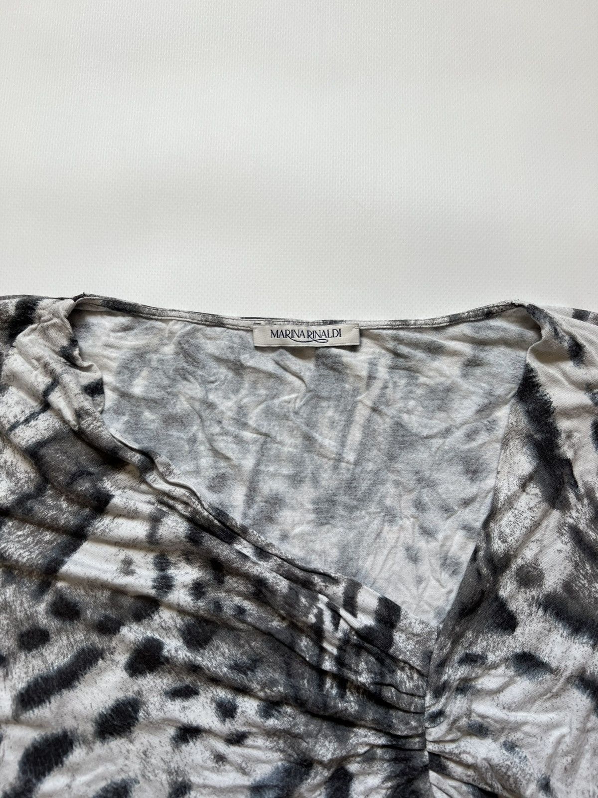 Marina Rinaldi Marina Rinaldi Grey Shirt Womens Size S / US 4 / IT 40 - 3 Thumbnail