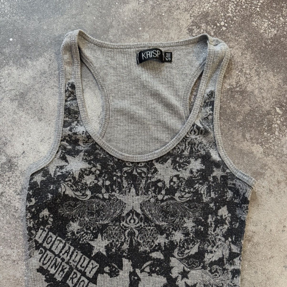 Hysteric Glamour Amazing Ribbed Vintage Tank Top (Hysteric Glamour style) Size S / US 4 / IT 40 - 3 Thumbnail