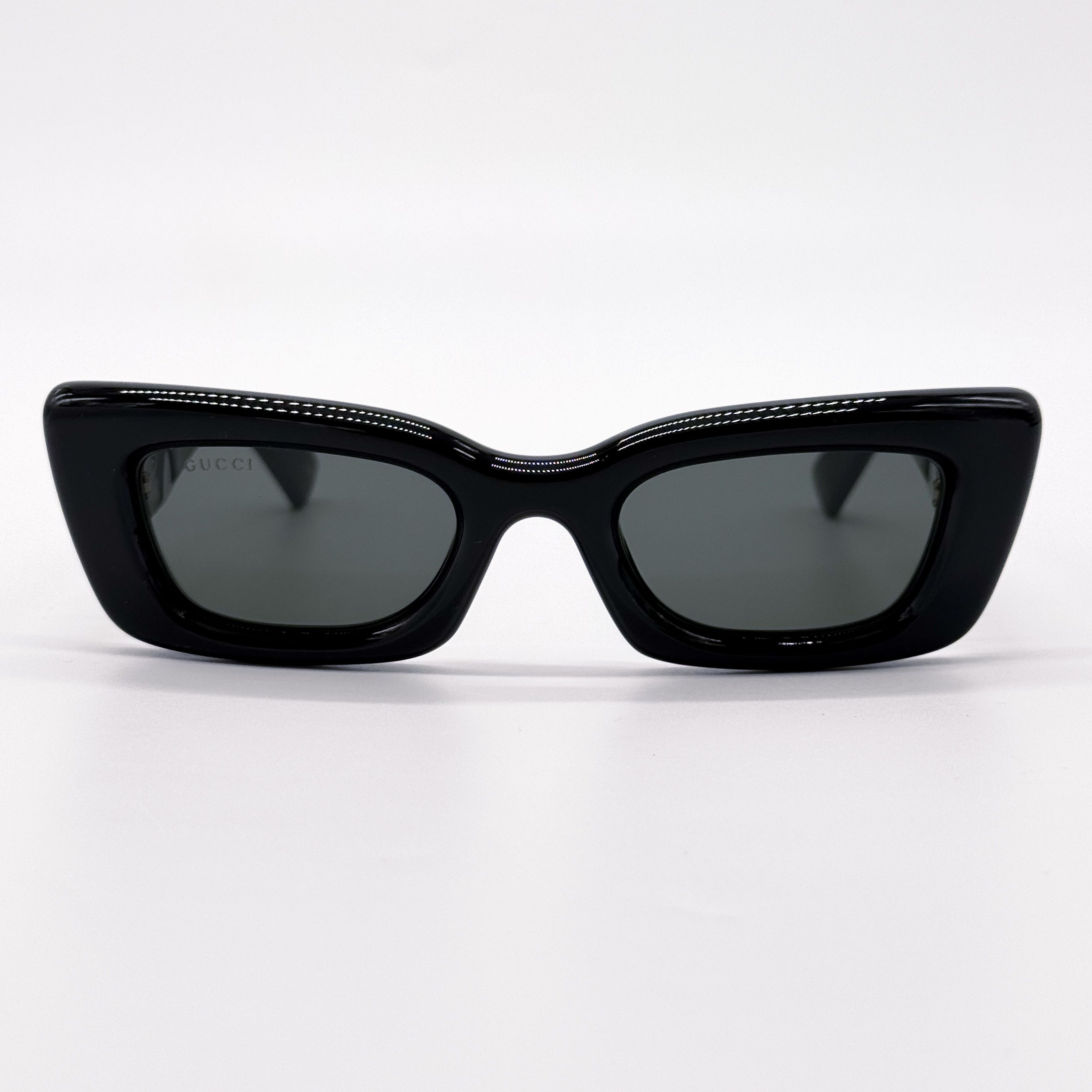 Gucci NEW GUCCI GG1827S 001 SHINY BLACK WOMEN SUNGLASSES Size ONE SIZE - 4 Thumbnail