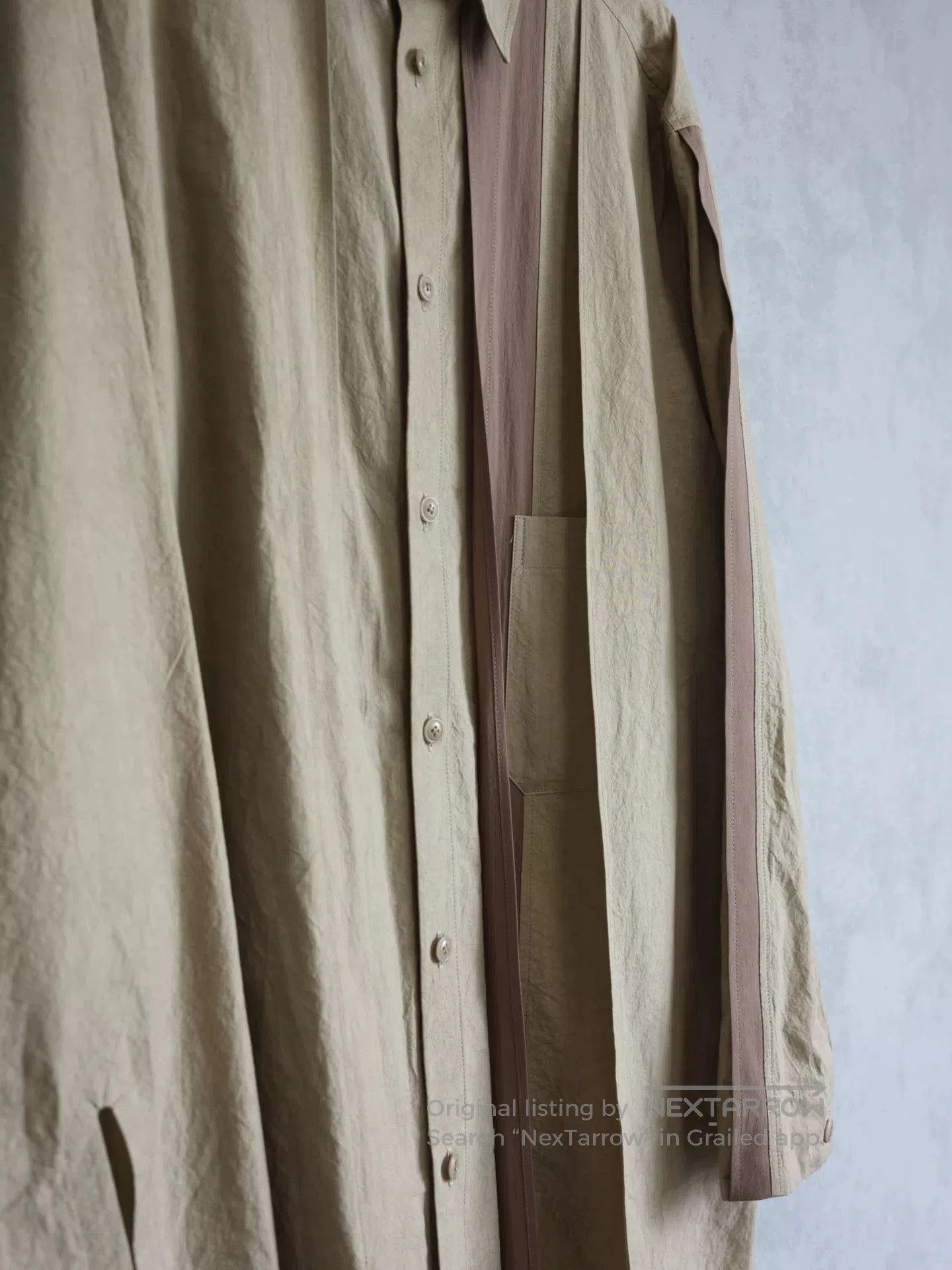 Yohji Yamamoto unique layered cotton. Size US M / EU 48-50 / 2 - 8 Thumbnail