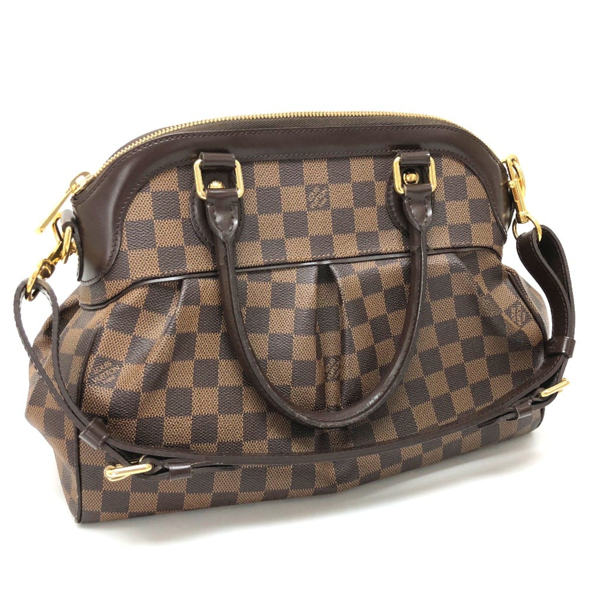 Louis Vuitton Louis Vuitton N51997 Damier Bag Hand Bag Ebene Brown Size ONE SIZE - 1 Thumbnail