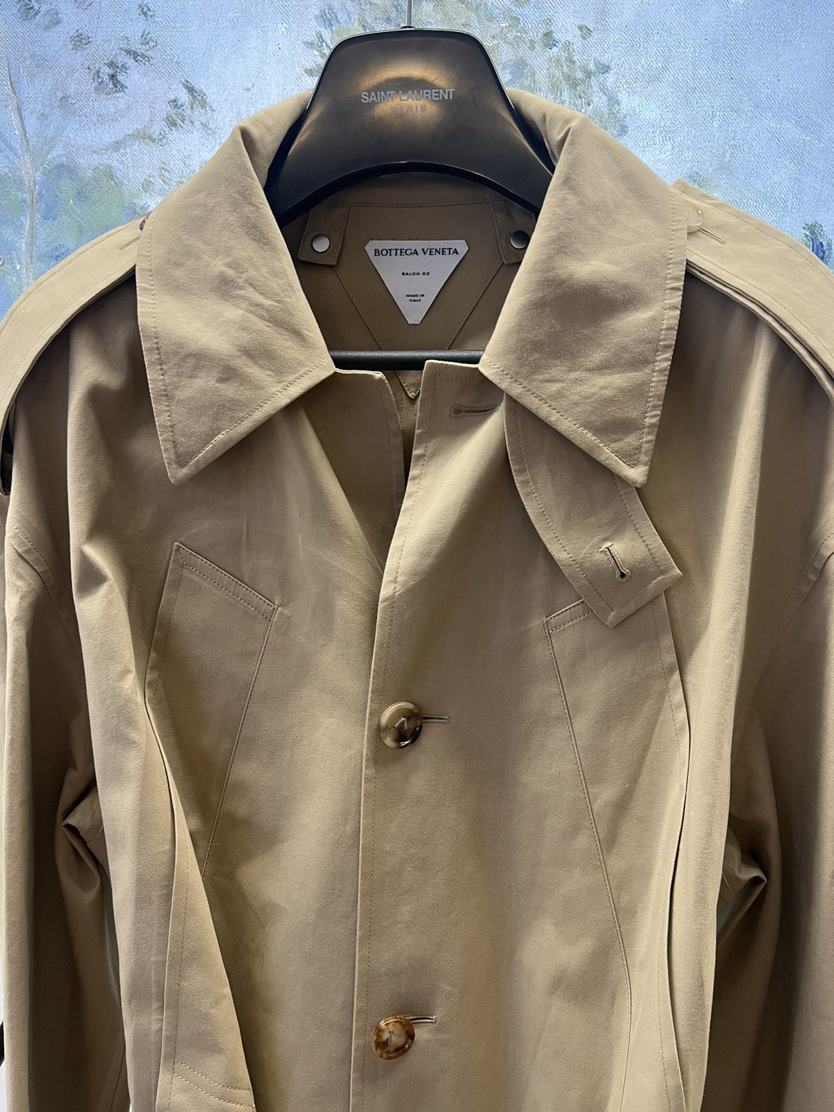 Bottega Veneta BOTTEGA VENETA Double-Breasted Trench Coat Size US L / EU 52-54 / 3 - 5 Thumbnail