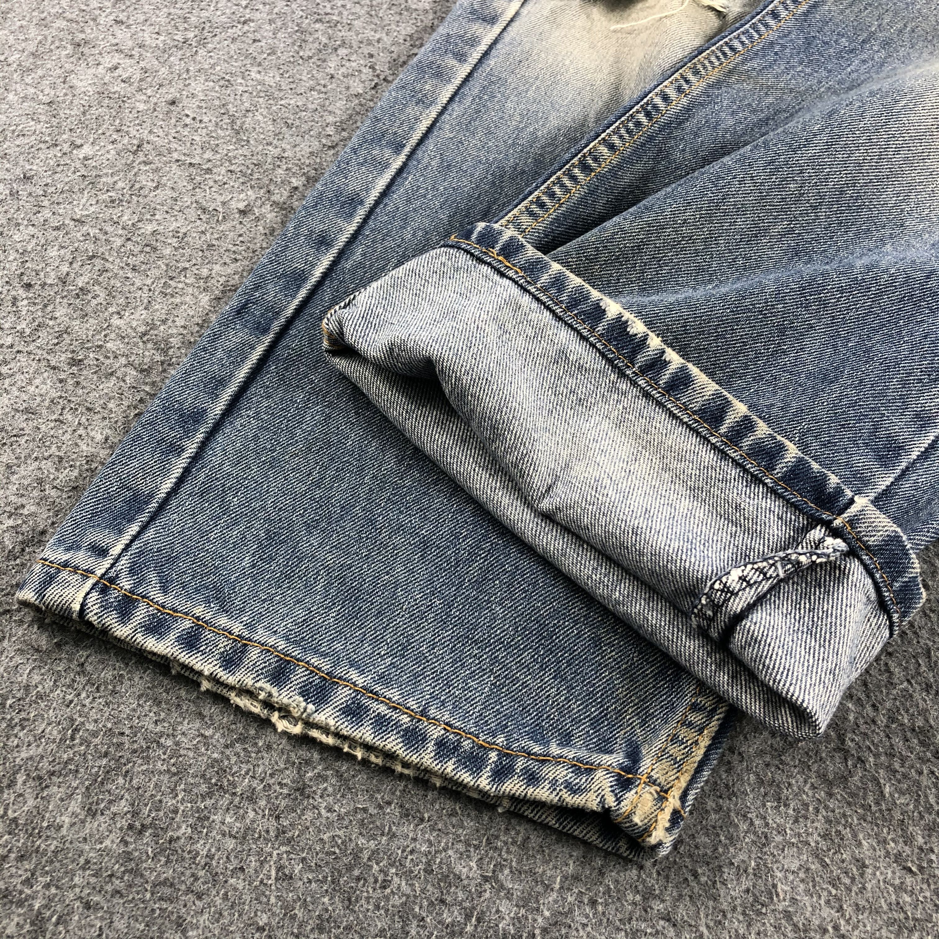 Levi's × Vintage Vintage Distress Levis 505 Jeans-JM1289 Size US 37 - 7 Thumbnail