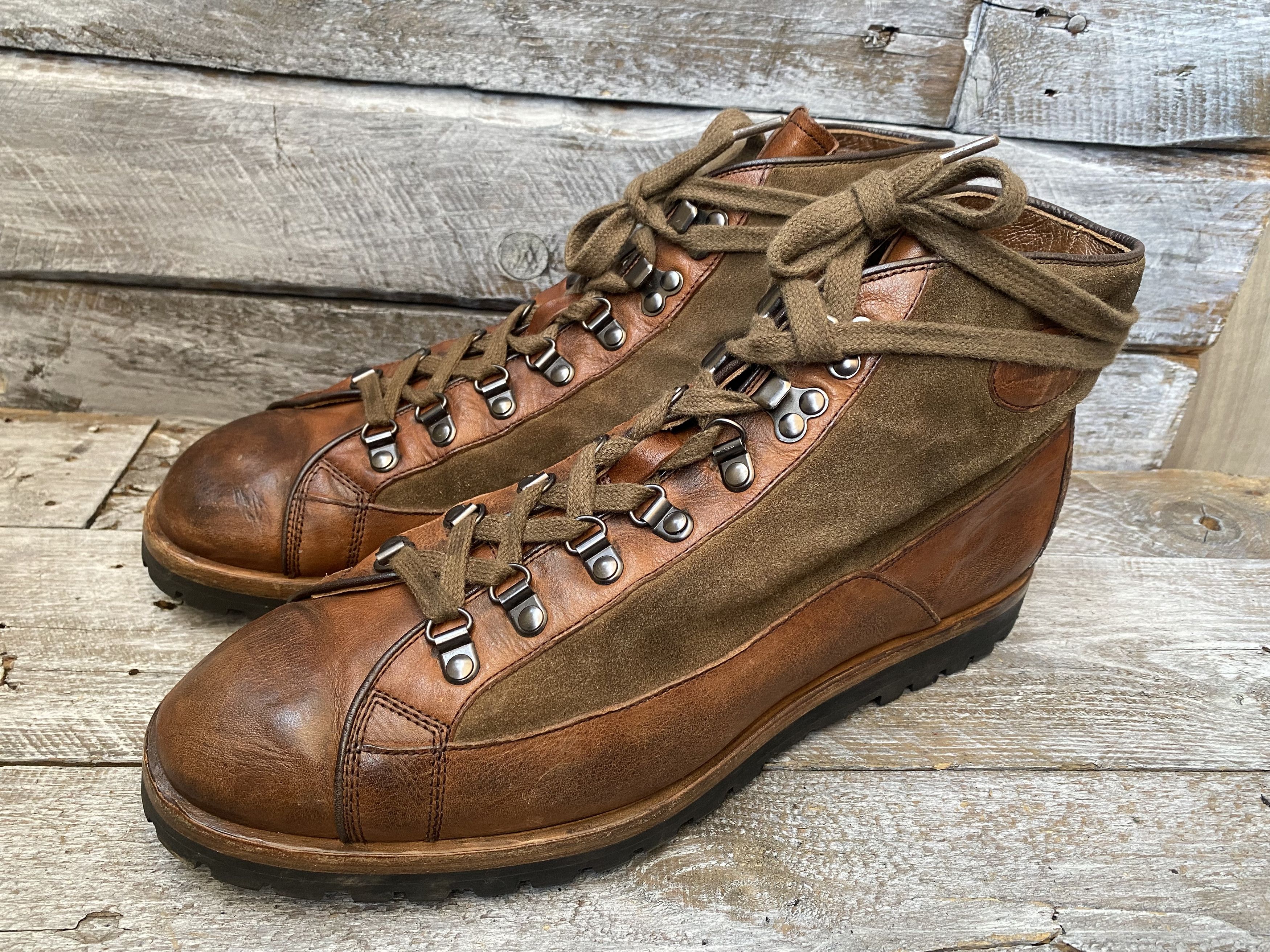 Church's Church's hiking brown leather boots sz 41 Size US 10 / EU 43 - 1 Thumbnail