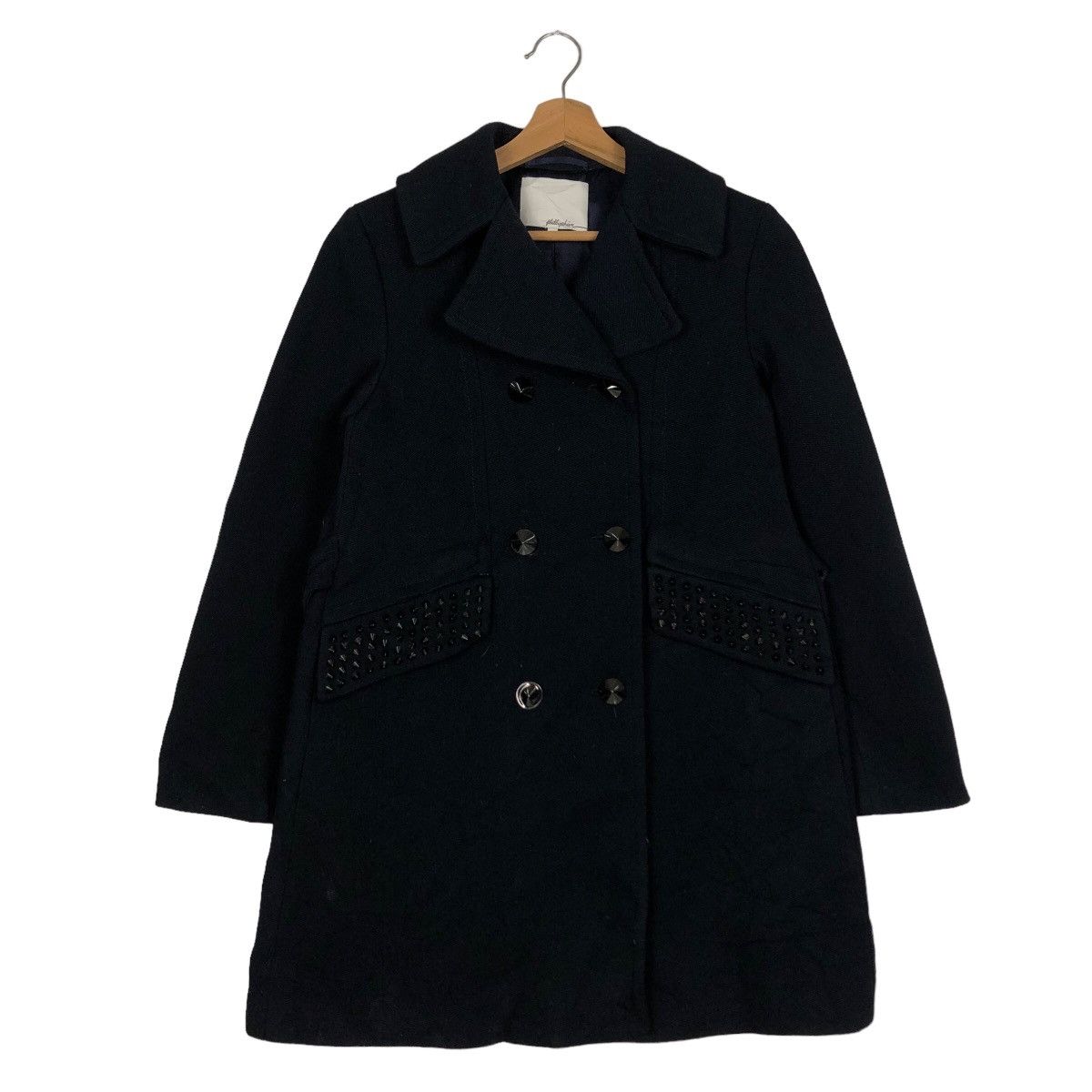 Japanese Brand 🔥Fetish Design Punk Style Philiplim Wool Double Breast Size US M / EU 48-50 / 2 - 2 Thumbnail