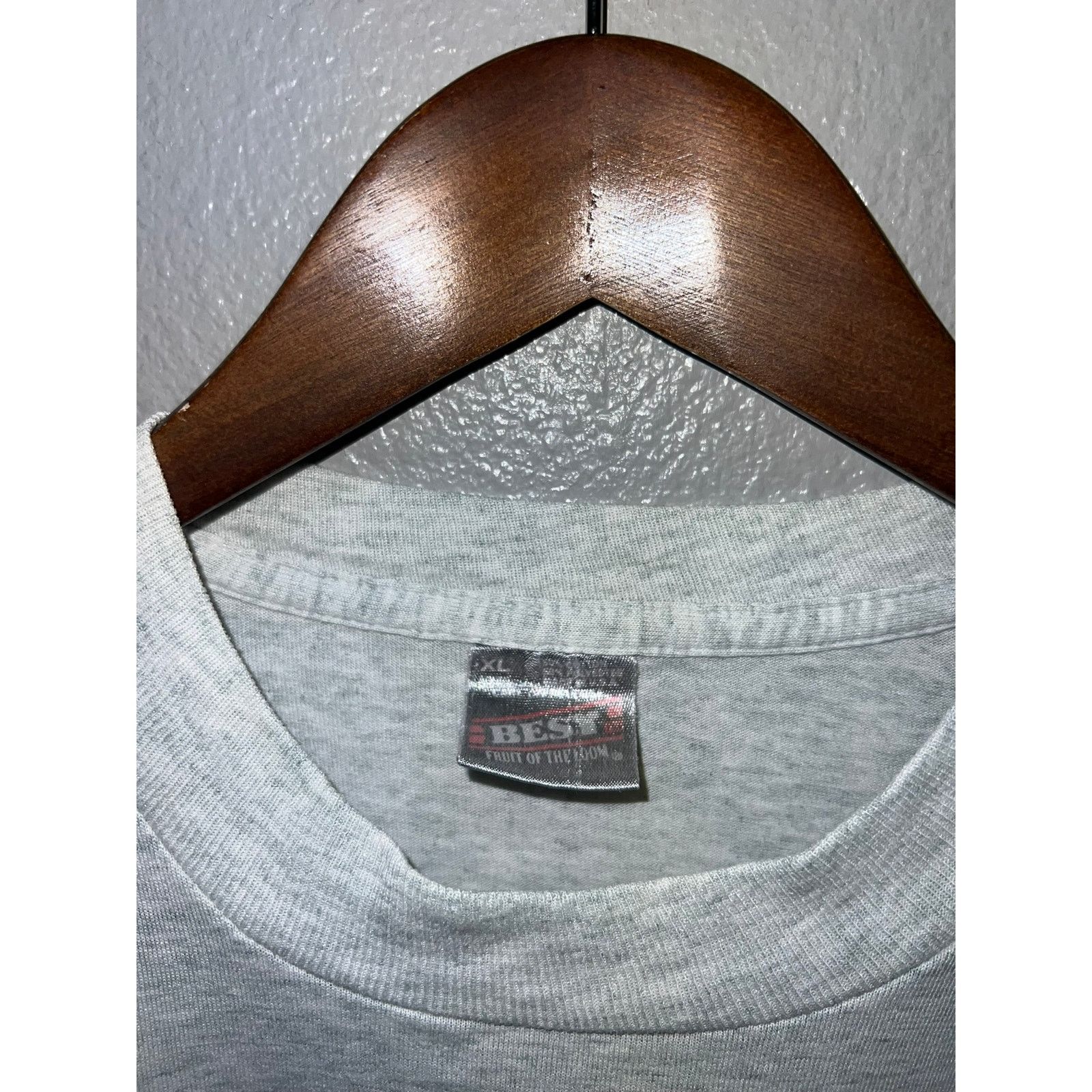 Fruit Of The Loom Vintage Prosthetic Shirt Western Connecticut Gray Tee 90s XL Size US XL / EU 56 / 4 - 7 Thumbnail
