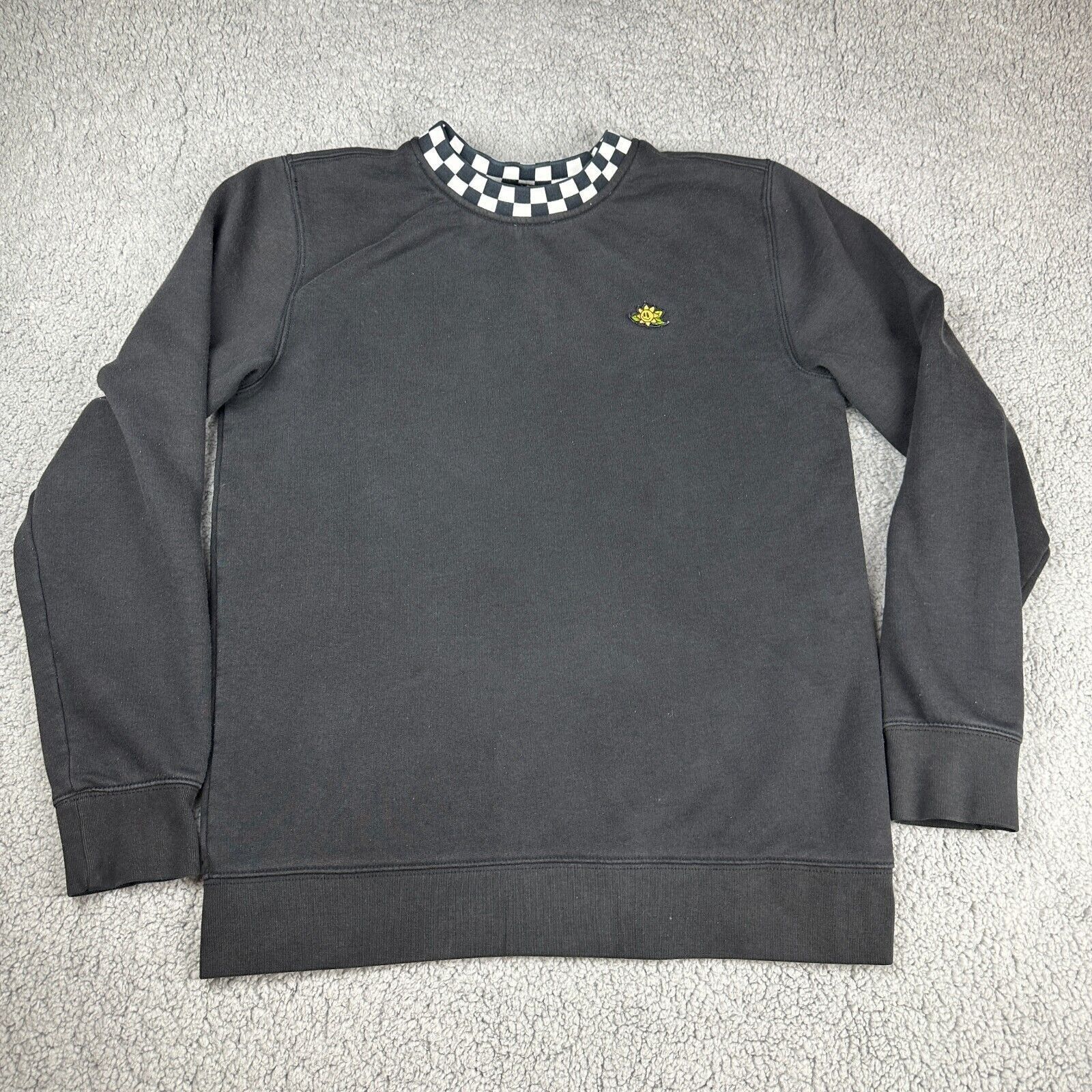 Vans Vans Pullover Sweater Men's Black Gray Long Sleeve Size S Size US S / EU 44-46 / 1 - 1 Thumbnail