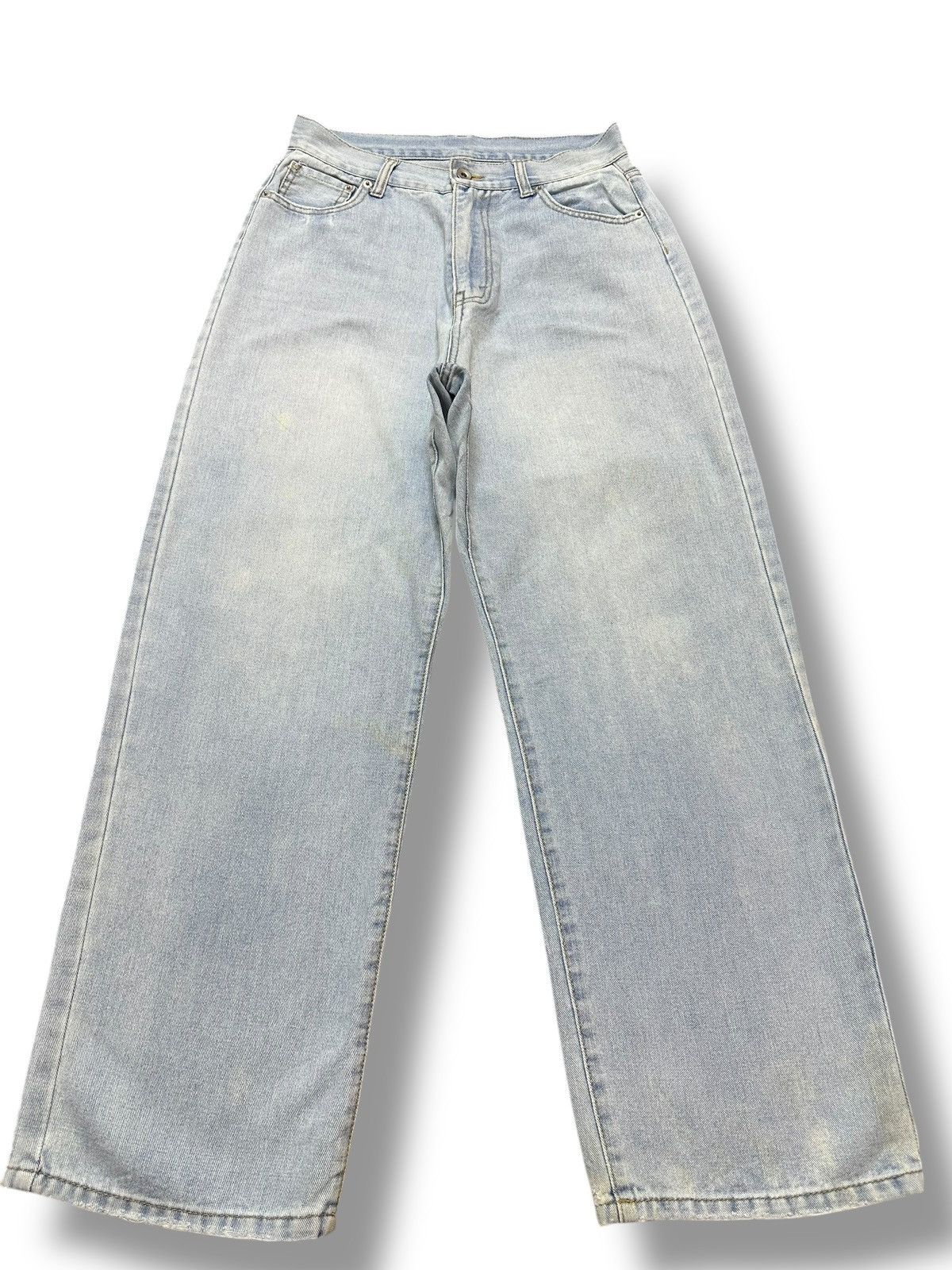 Japanese Brand Japanese Baggy Loose Style Jeans With Faded Size US 29 - 1 Thumbnail