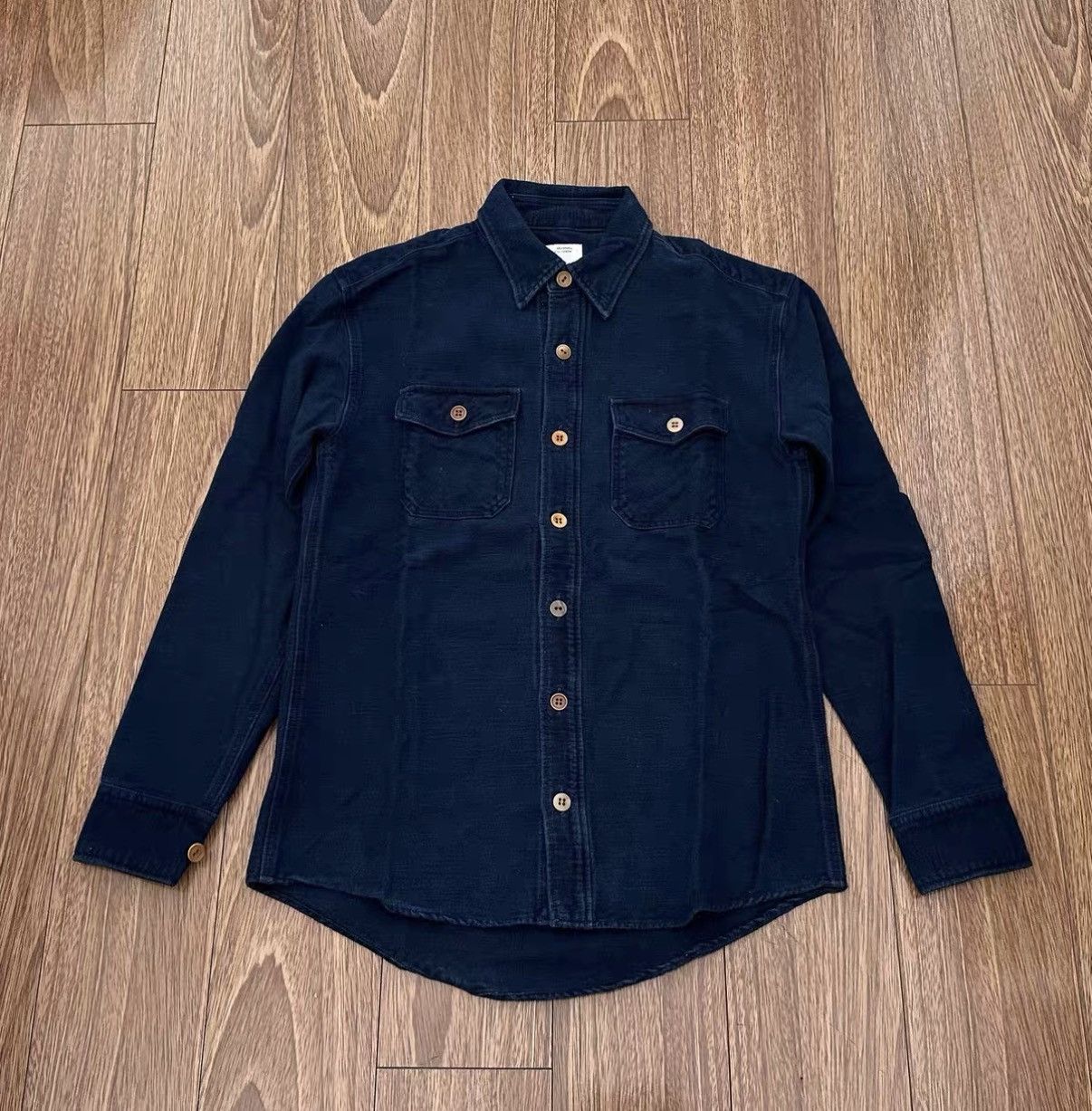 Visvim VISVIM BLACK ELK FLANNEL SHIRT OVER DYE shirt Size US S / EU 44-46 / 1 - 1 Thumbnail