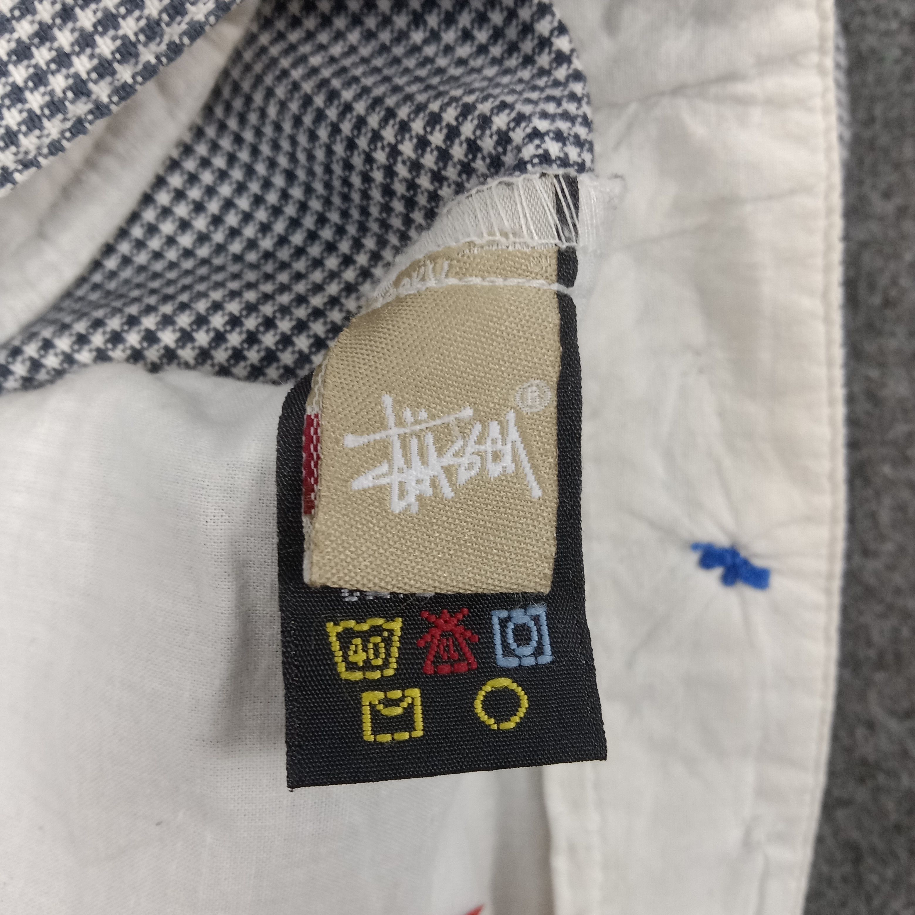 Stussy × Vintage Stussy American Streetwear Brand Short Pants C217N16 Size US 33 - 10 Thumbnail