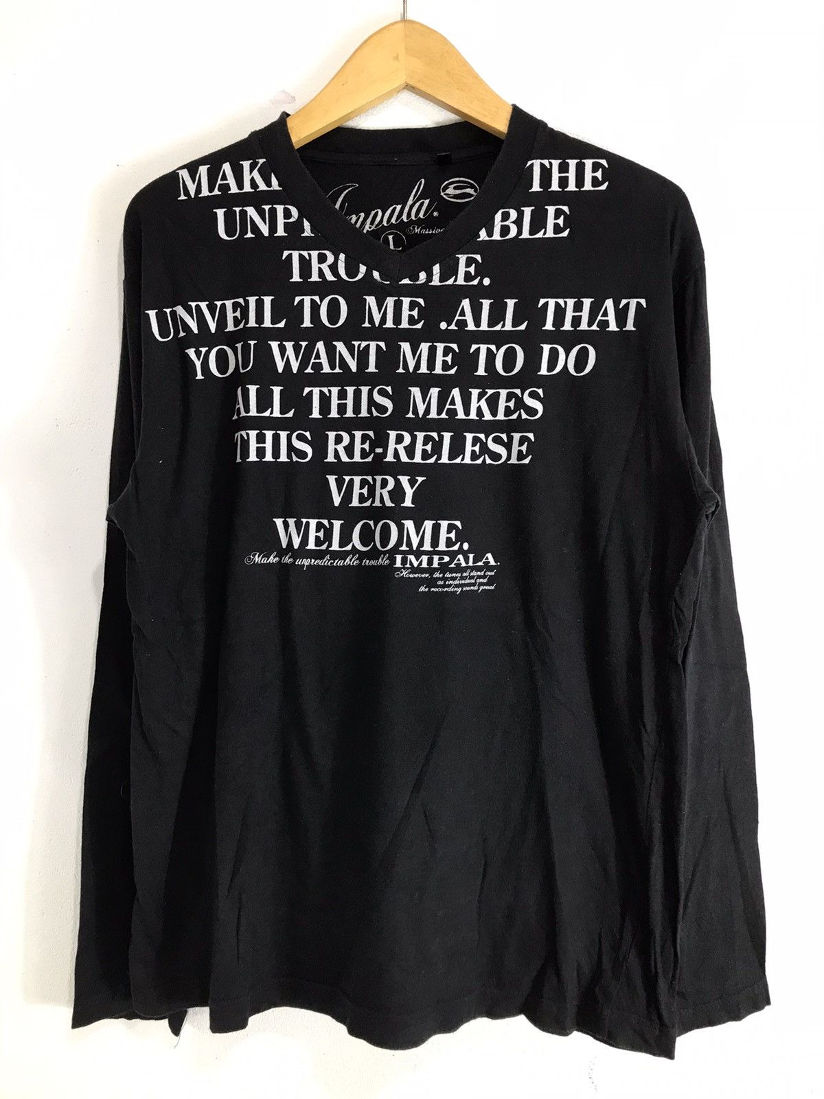 Japanese Brand × Le Grande Bleu (L.G.B.) Lgb black v neck