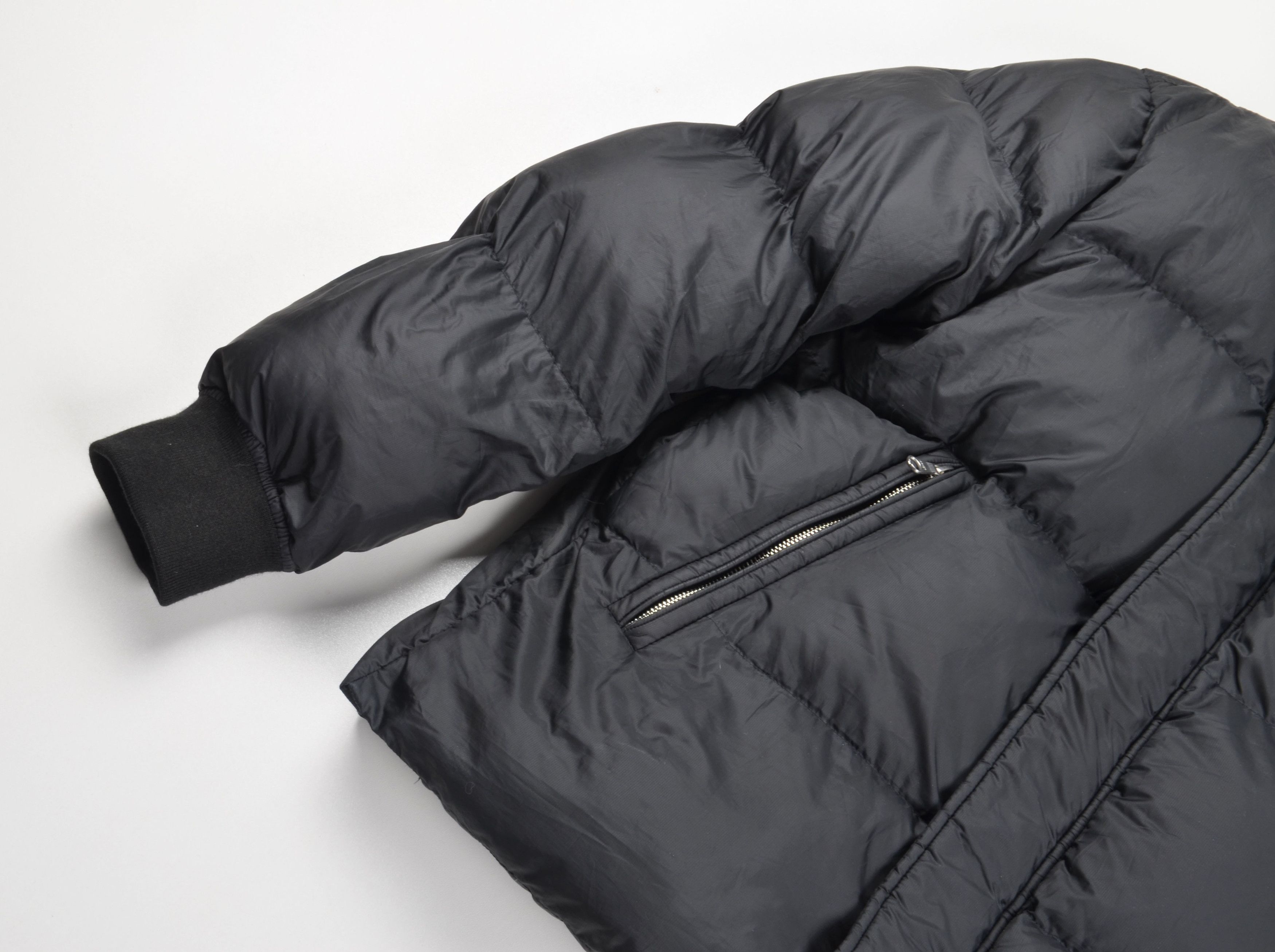 Arket Arket Men's Black Puffer Full Zip Jacket Size US M / EU 48-50 / 2 - 4 Thumbnail