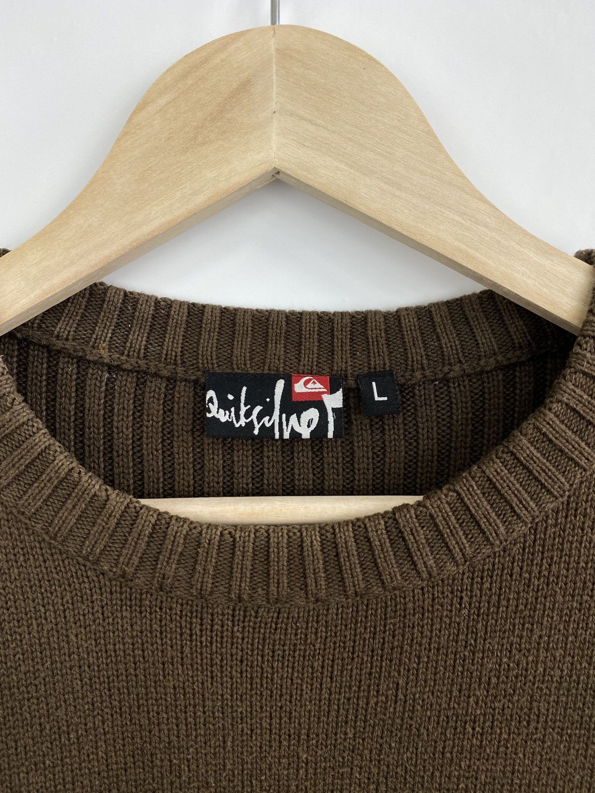 Quiksilver Vintage 90s Quiksilver Y2K Japan Knit Sweater Hype Rare Size US L / EU 52-54 / 3 - 7 Thumbnail