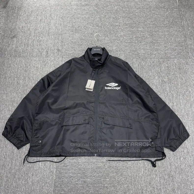 Balenciaga Balenciaga 3B logo print windbreaker jacket Size US M / EU 48-50 / 2 - 1 Thumbnail