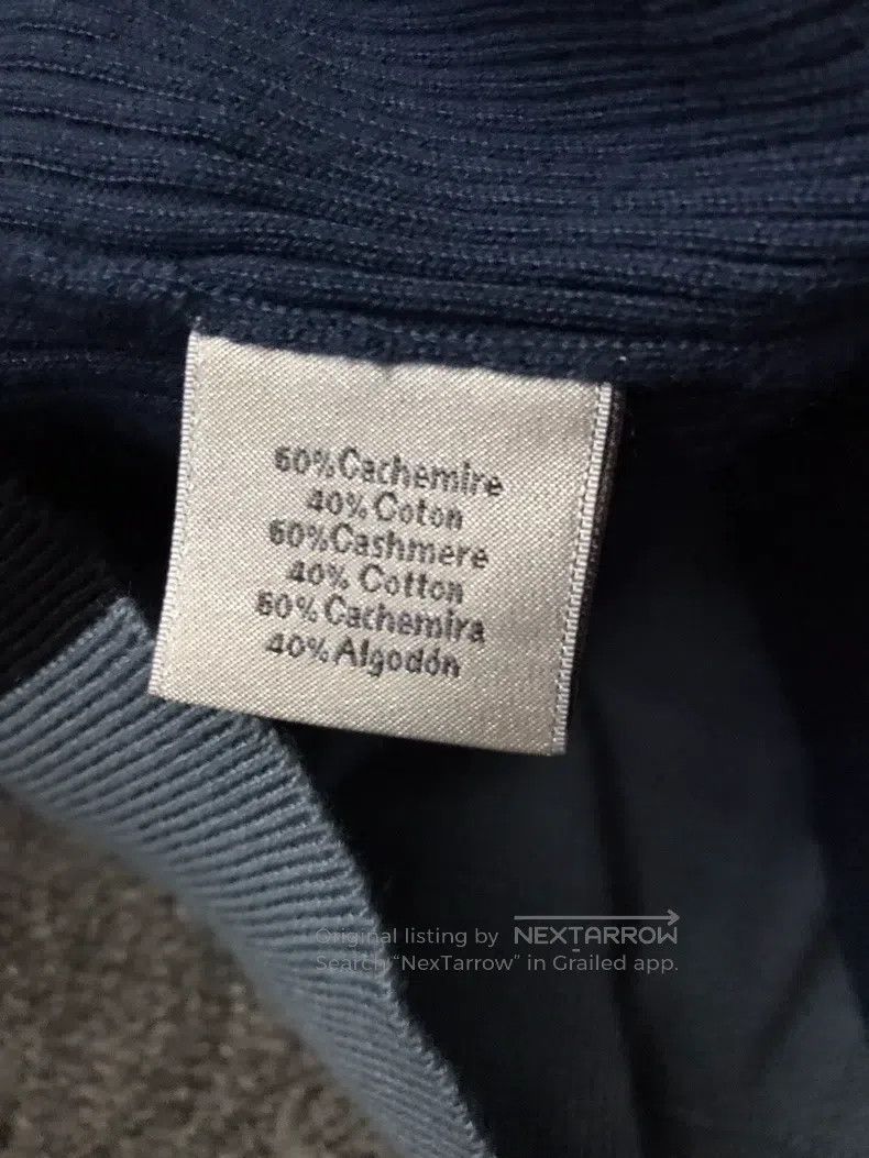 Hermes Hermes Cashmere sweater, medium weight cashmere blended ma Size US XL / EU 56 / 4 - 6 Thumbnail