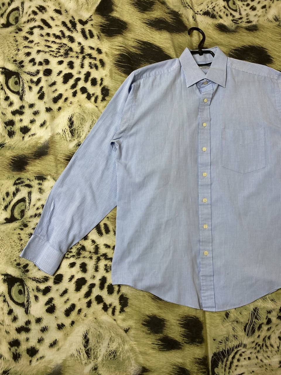 Balmain × Vintage 1990s Balmain Paris Classic Button-Up Shirt Size US L / EU 52-54 / 3 - 9 Thumbnail