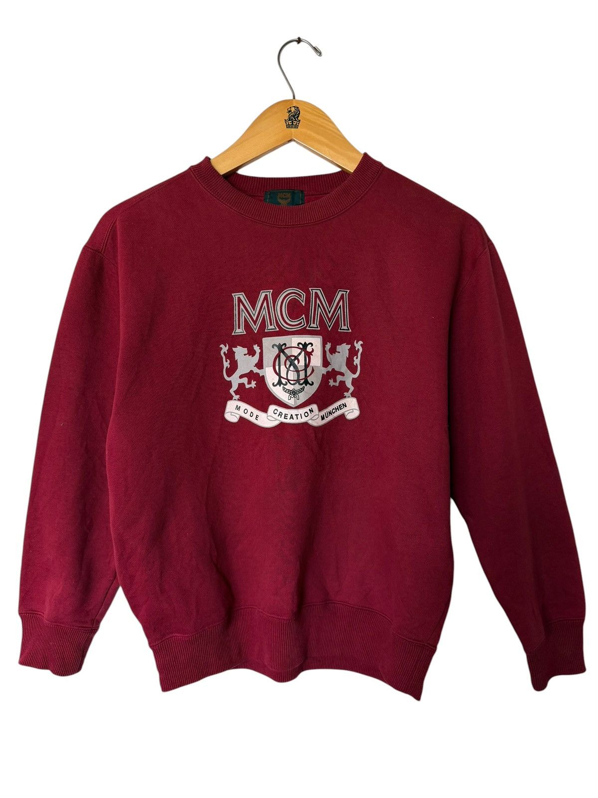 MCM Vintage Mcm Golf Big Logo Sweatshirt Size US M / EU 48-50 / 2 - 1 Thumbnail